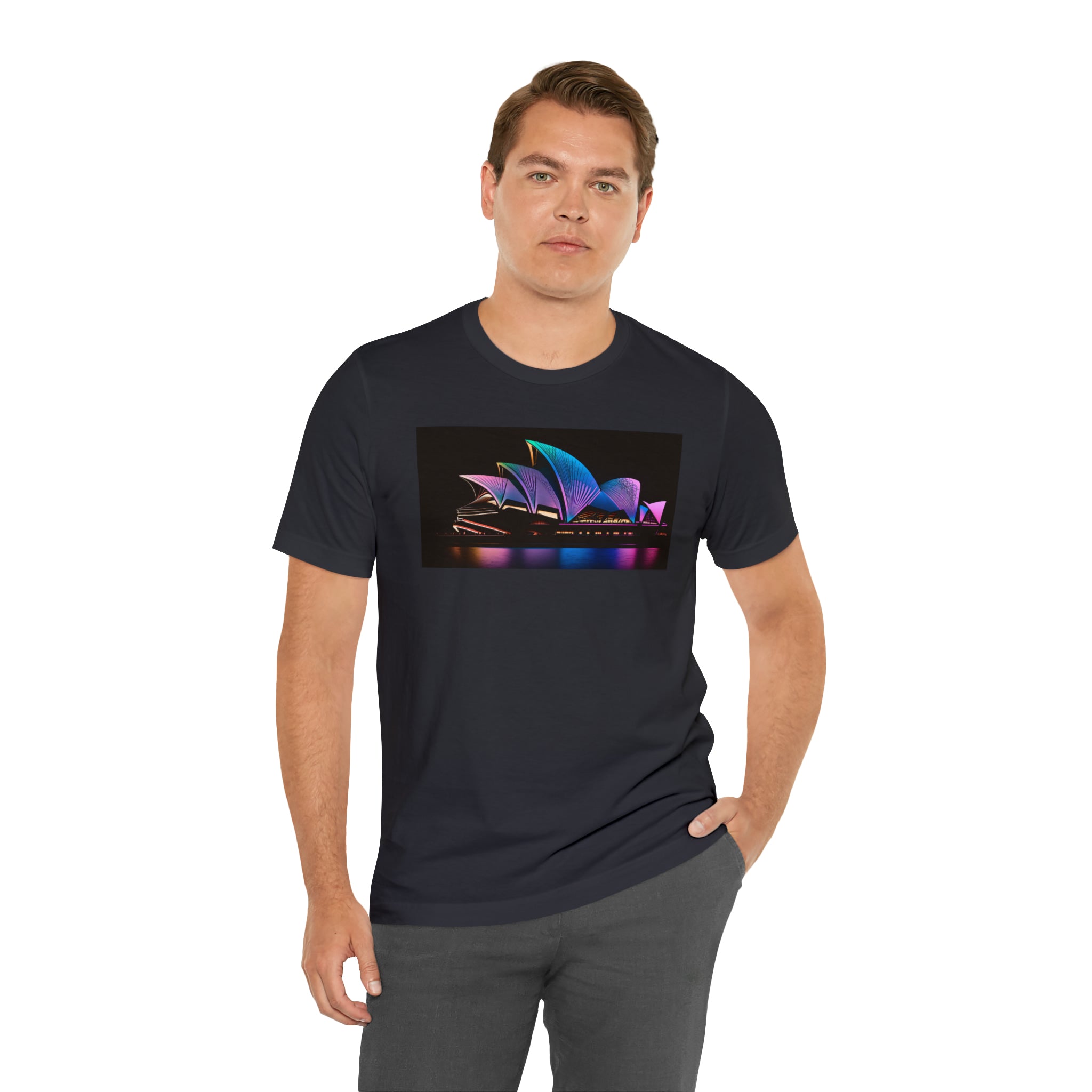 Unisex Jersey Short Sleeve Tee - Sydney Opera House, Australia