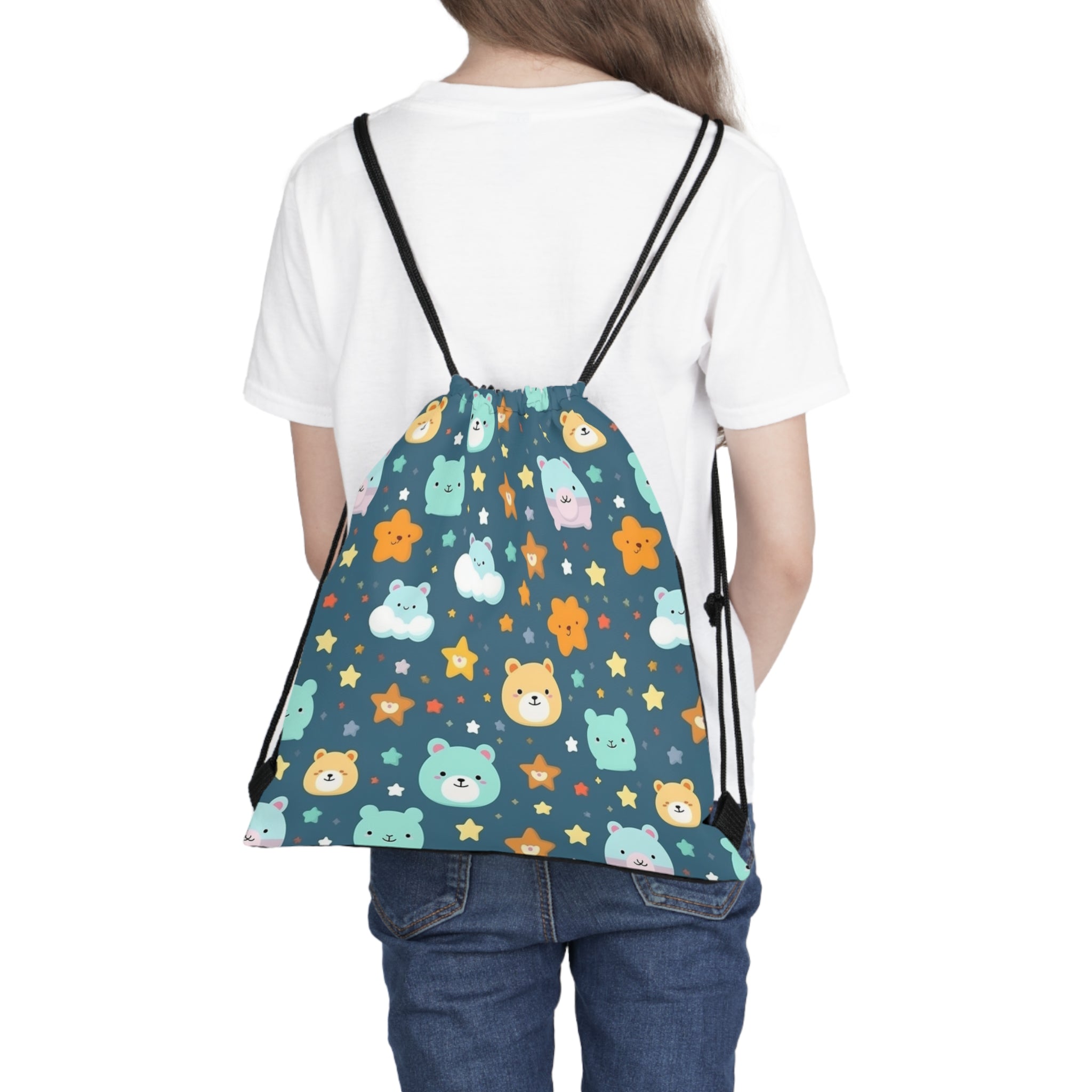 Outdoor Drawstring Bag (AOP) - Seamless Designs 07