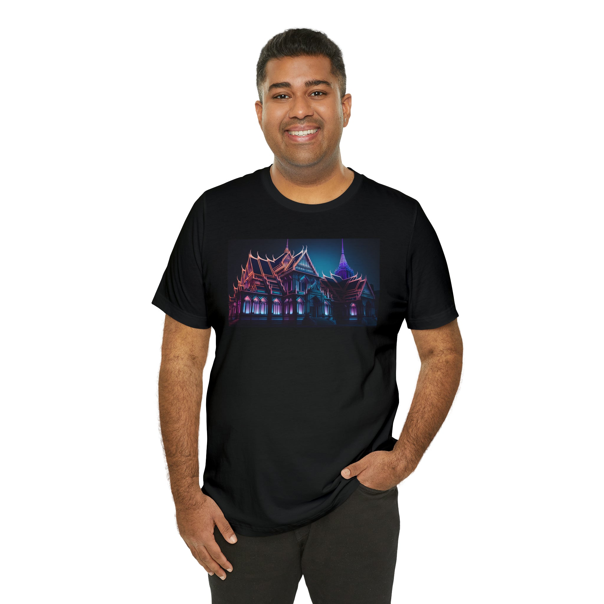 Unisex Jersey Short Sleeve Tee - Great Temple, Thailand