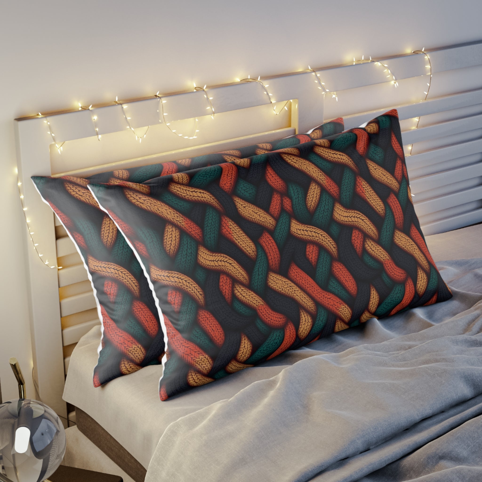 Pillow Sham (AOP) - Seamless Knit Art Designs 01