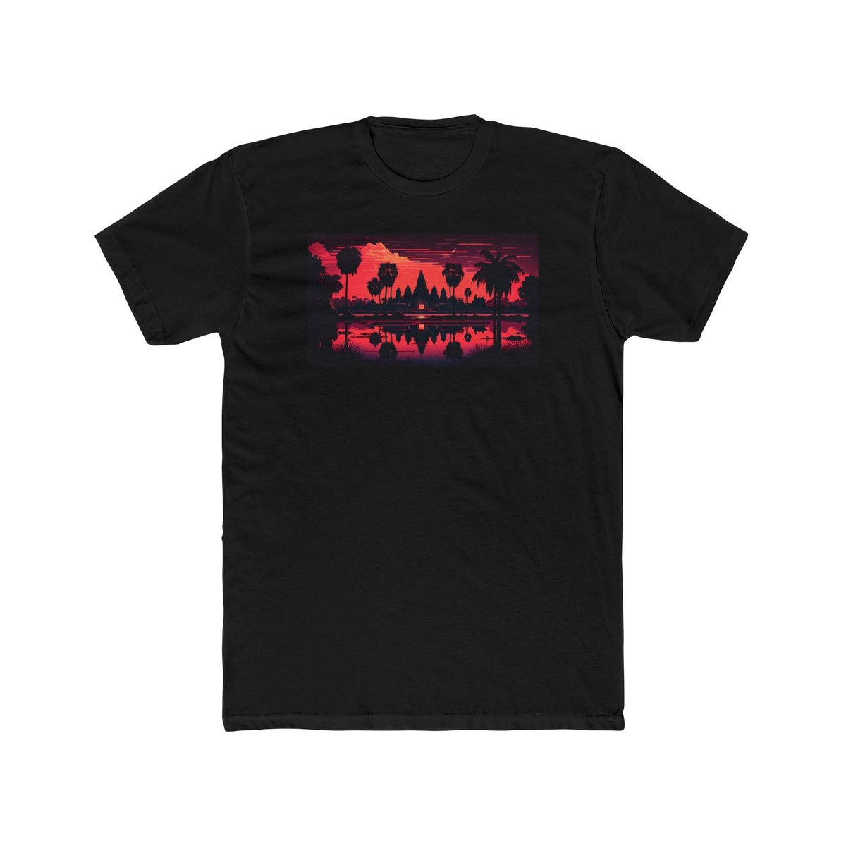 Men's Cotton Crew Tee - Elsewhere collection - Angkor Wat