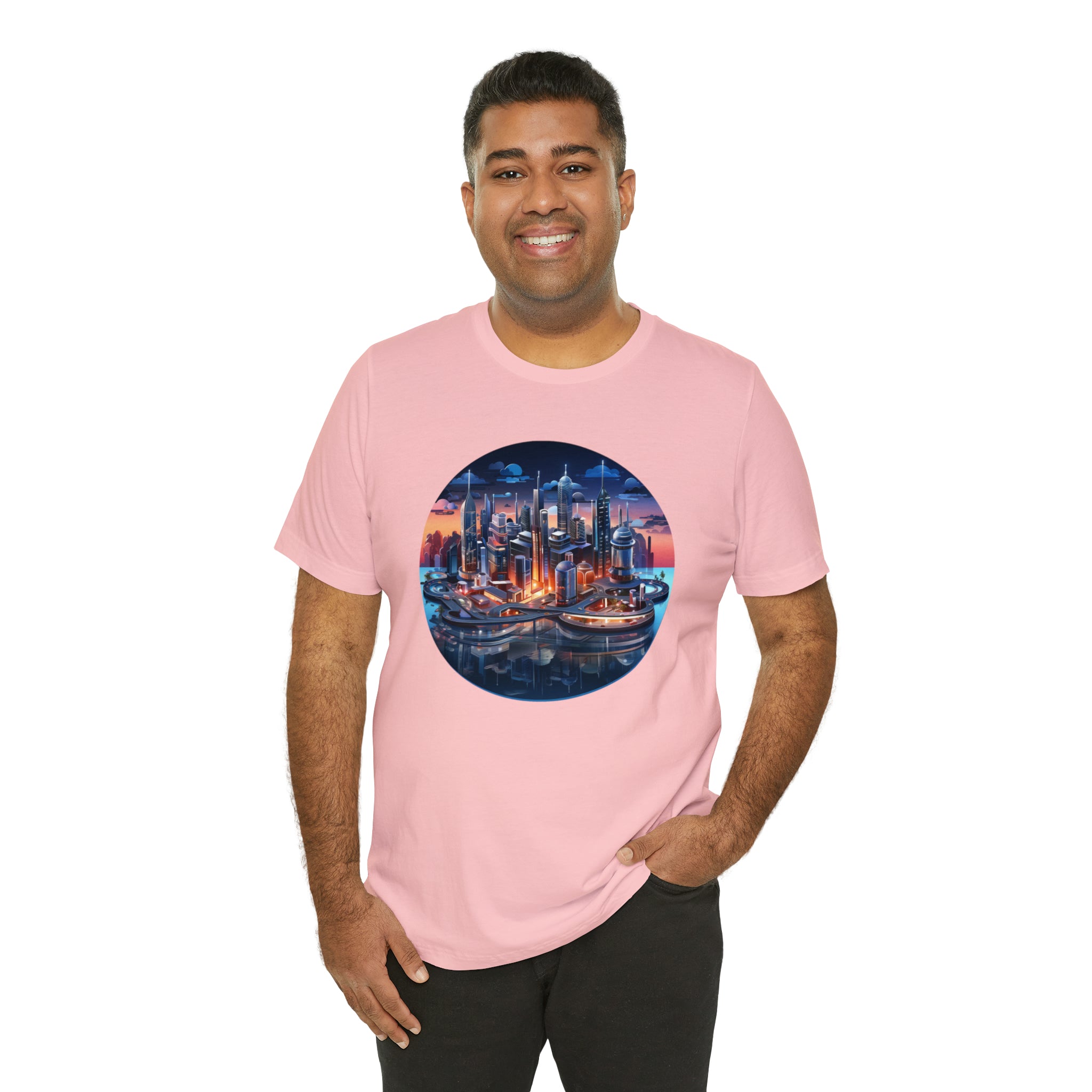 Unisex Jersey Short Sleeve Tee - Isometric Designs 05