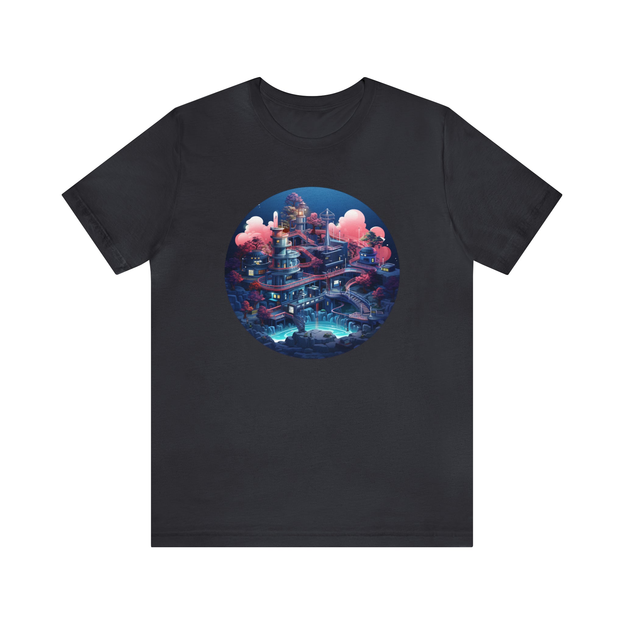 Unisex Jersey Short Sleeve Tee - Isometric Designs 03