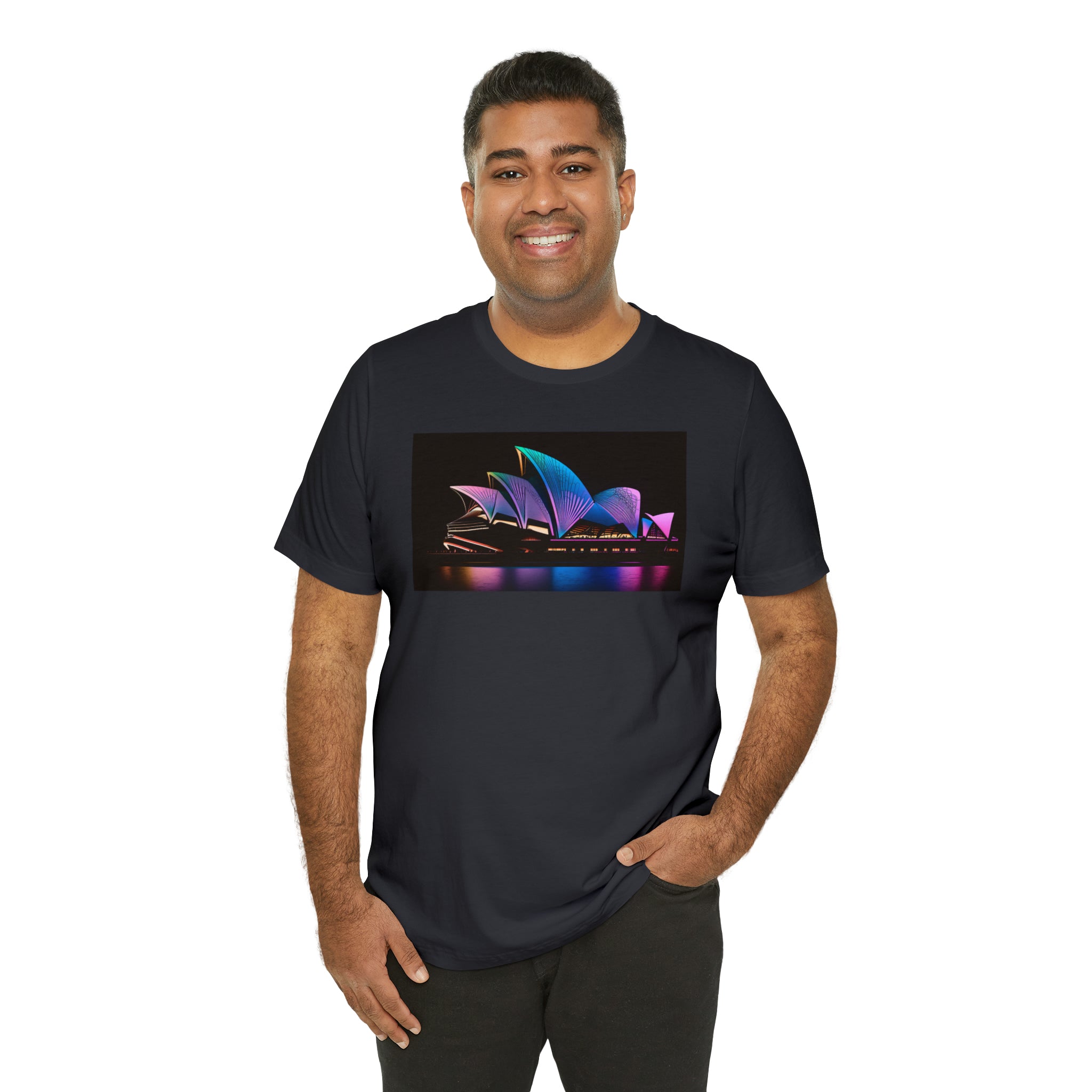 Unisex Jersey Short Sleeve Tee - Sydney Opera House, Australia