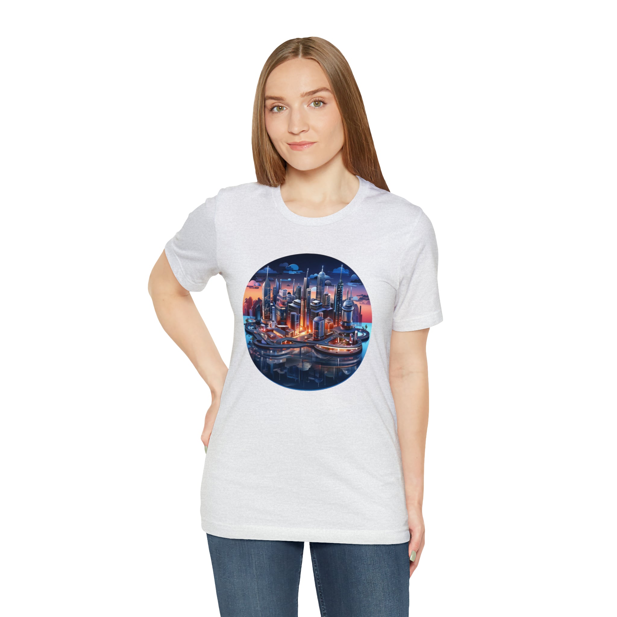 Unisex Jersey Short Sleeve Tee - Isometric Designs 05