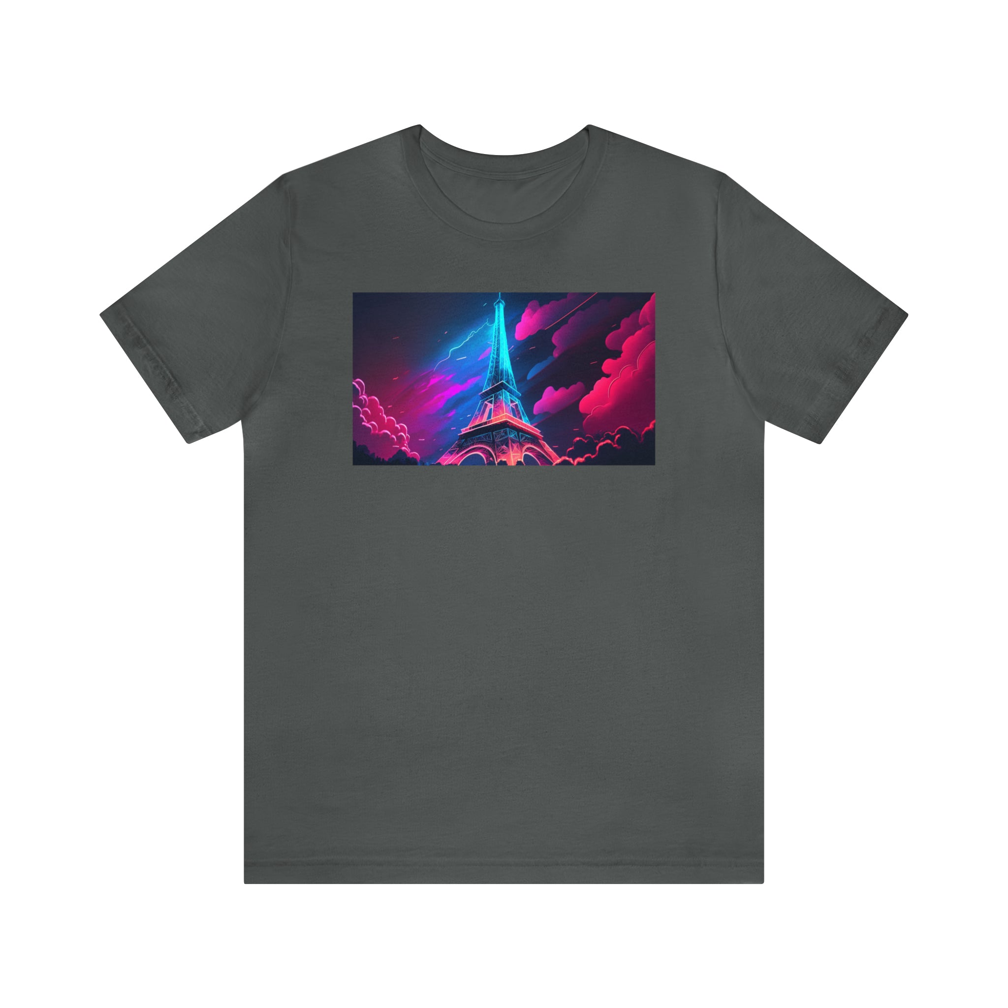 Unisex Jersey Short Sleeve Tee - Eiffel Tower, France