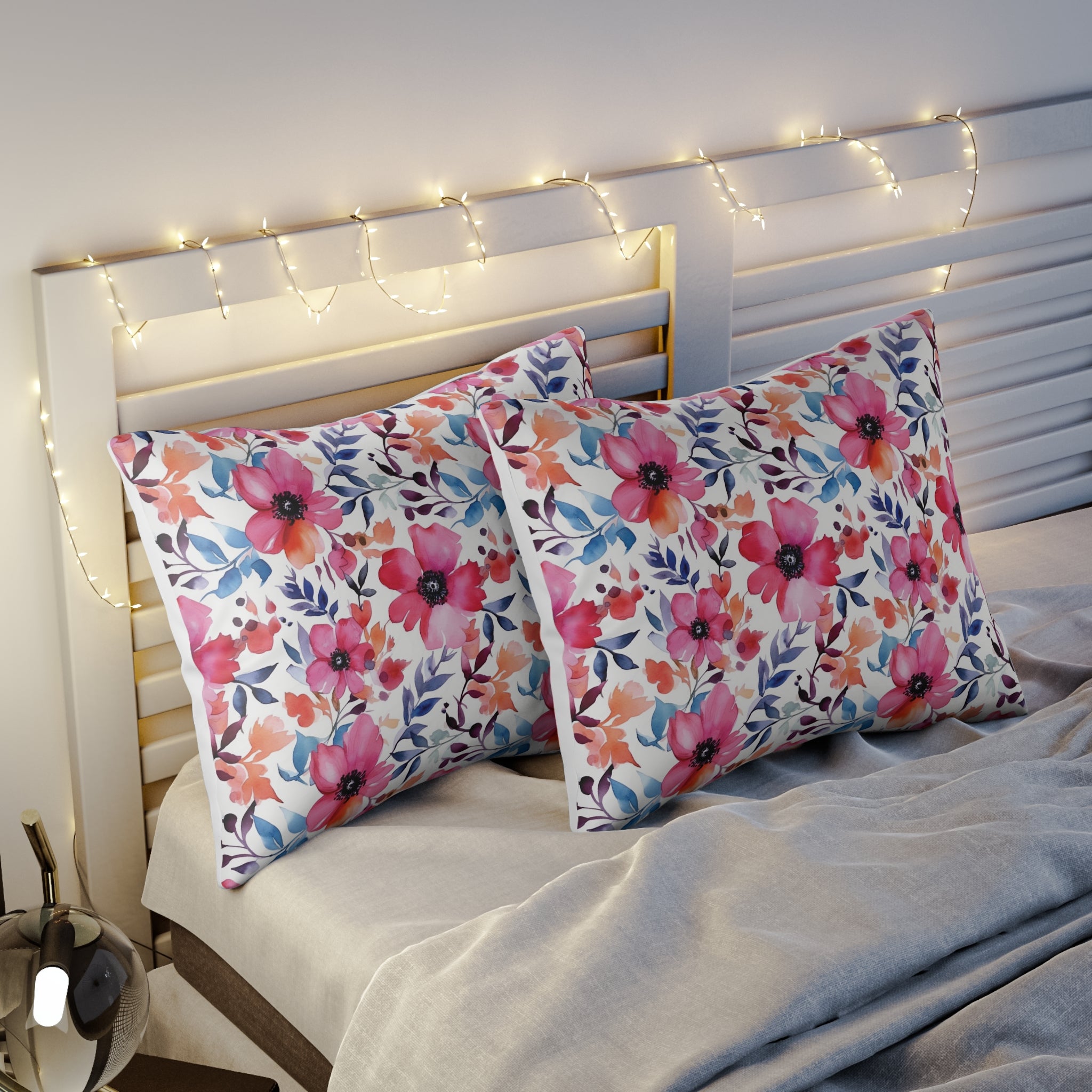 Pillow Sham (AOP) - Seamless Watercolor Designs 03