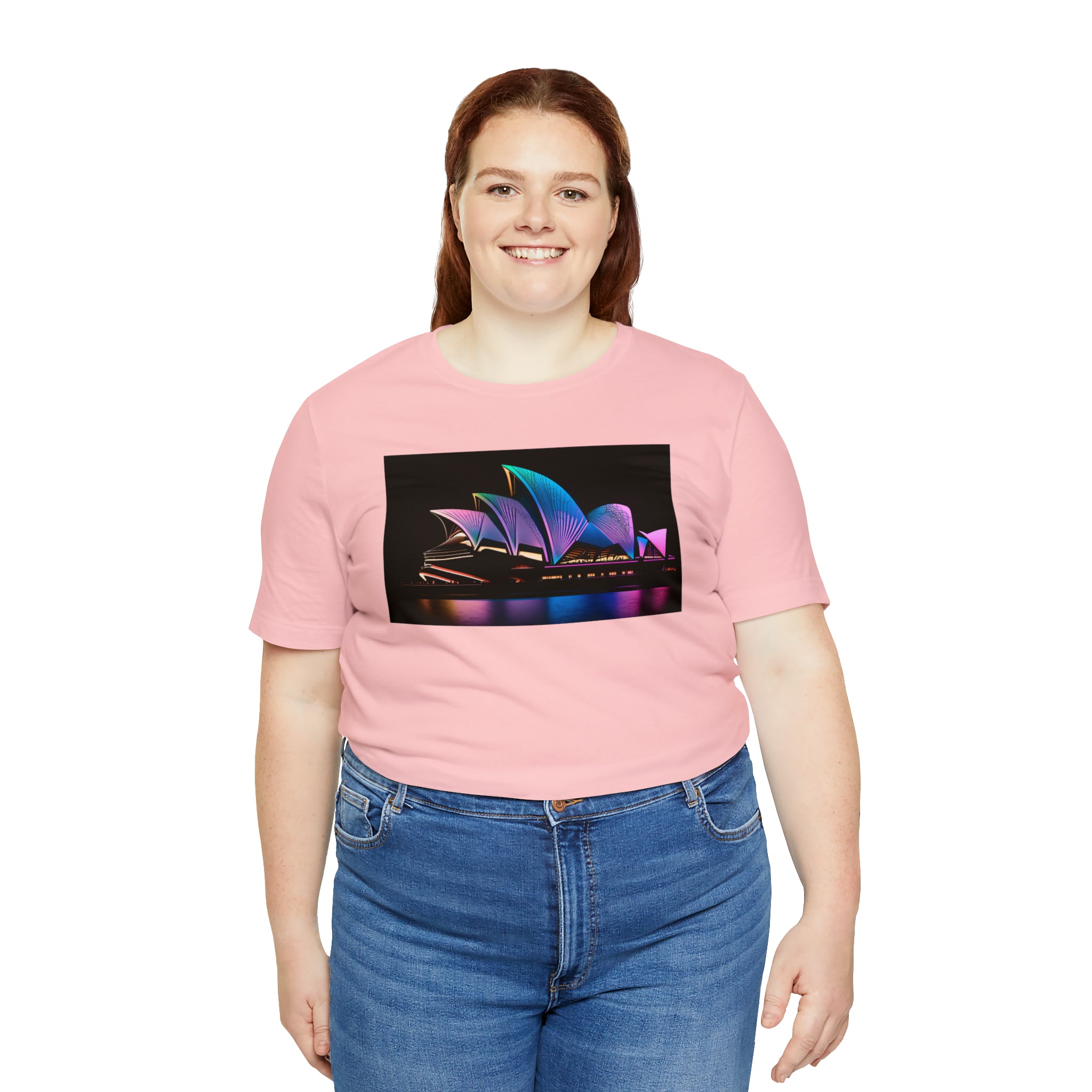 Unisex Jersey Short Sleeve Tee - Sydney Opera House, Australia