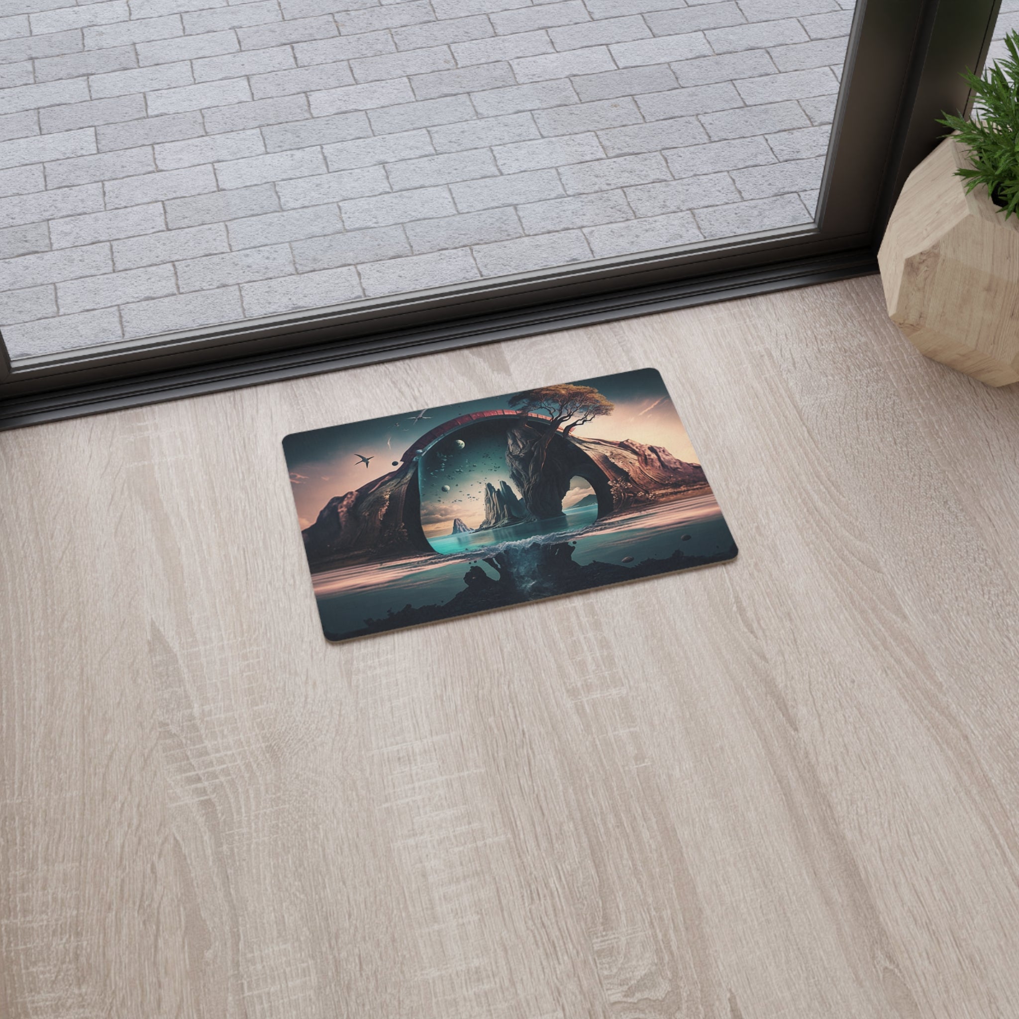 Floor Mat - Surrealist Digital Designs 06