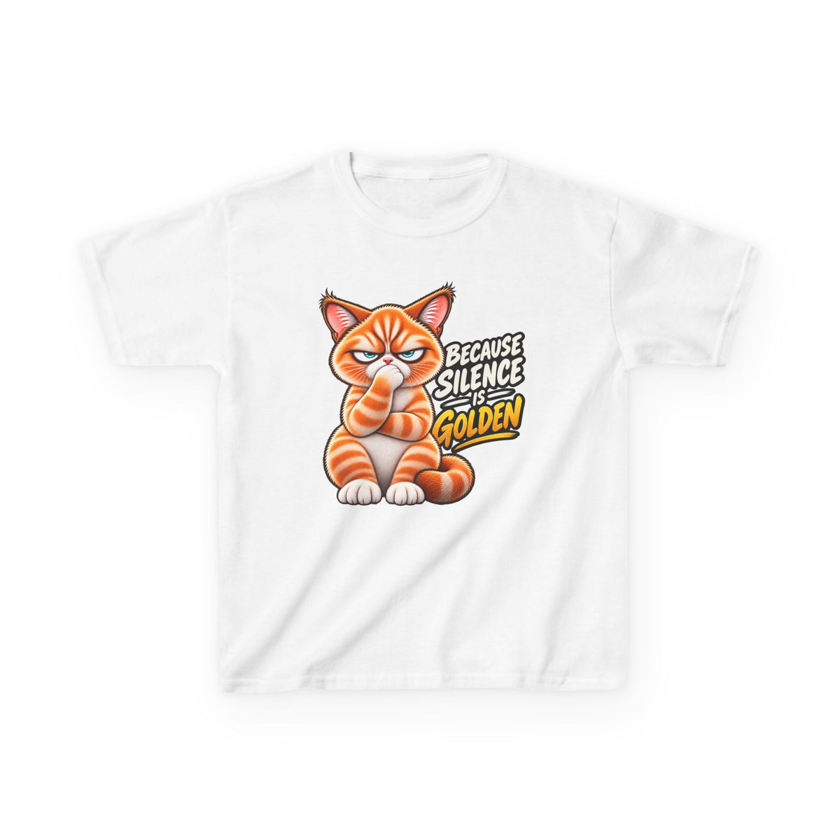 Silence is Golden - Mildly Feral - Youth Short Sleeve Tee