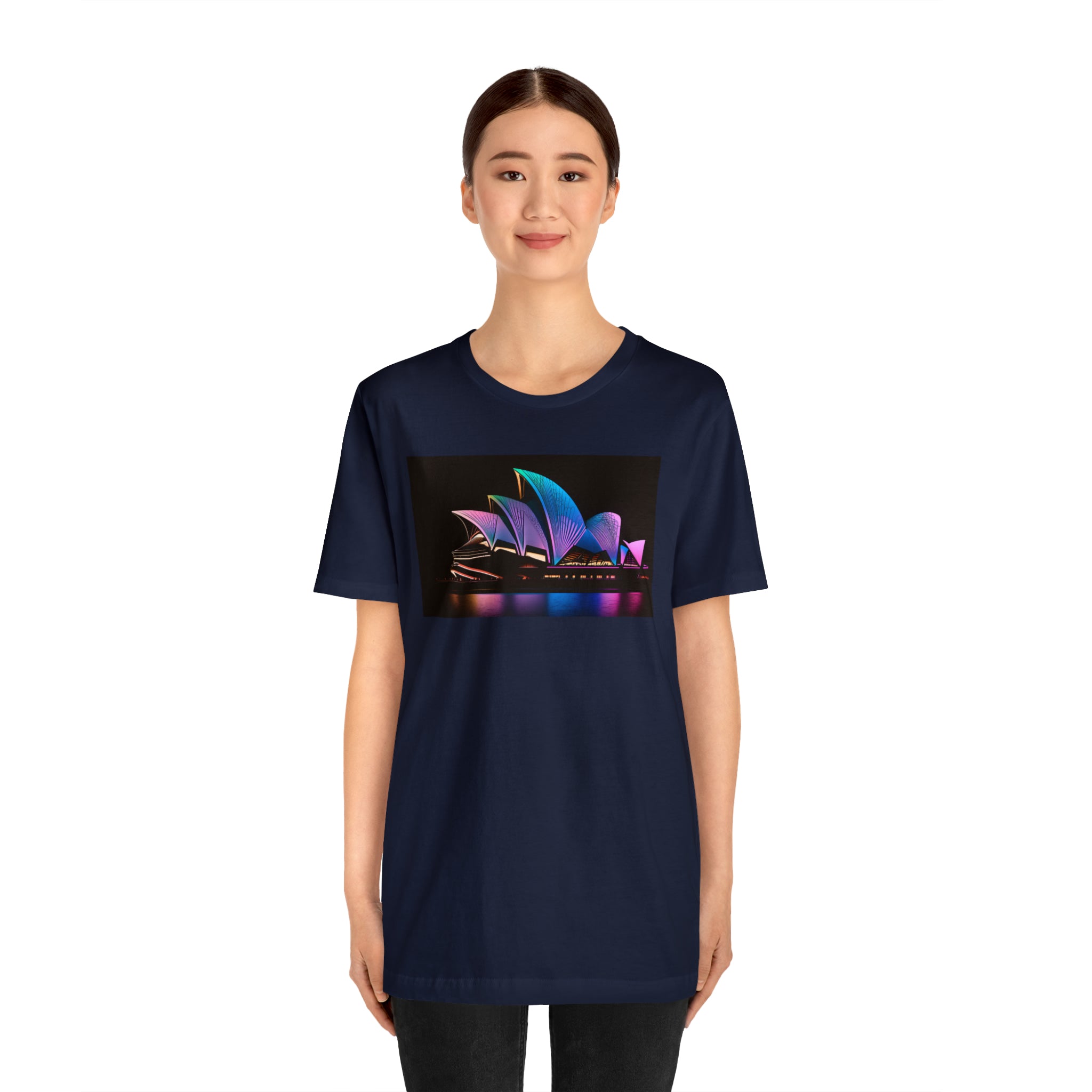 Unisex Jersey Short Sleeve Tee - Sydney Opera House, Australia