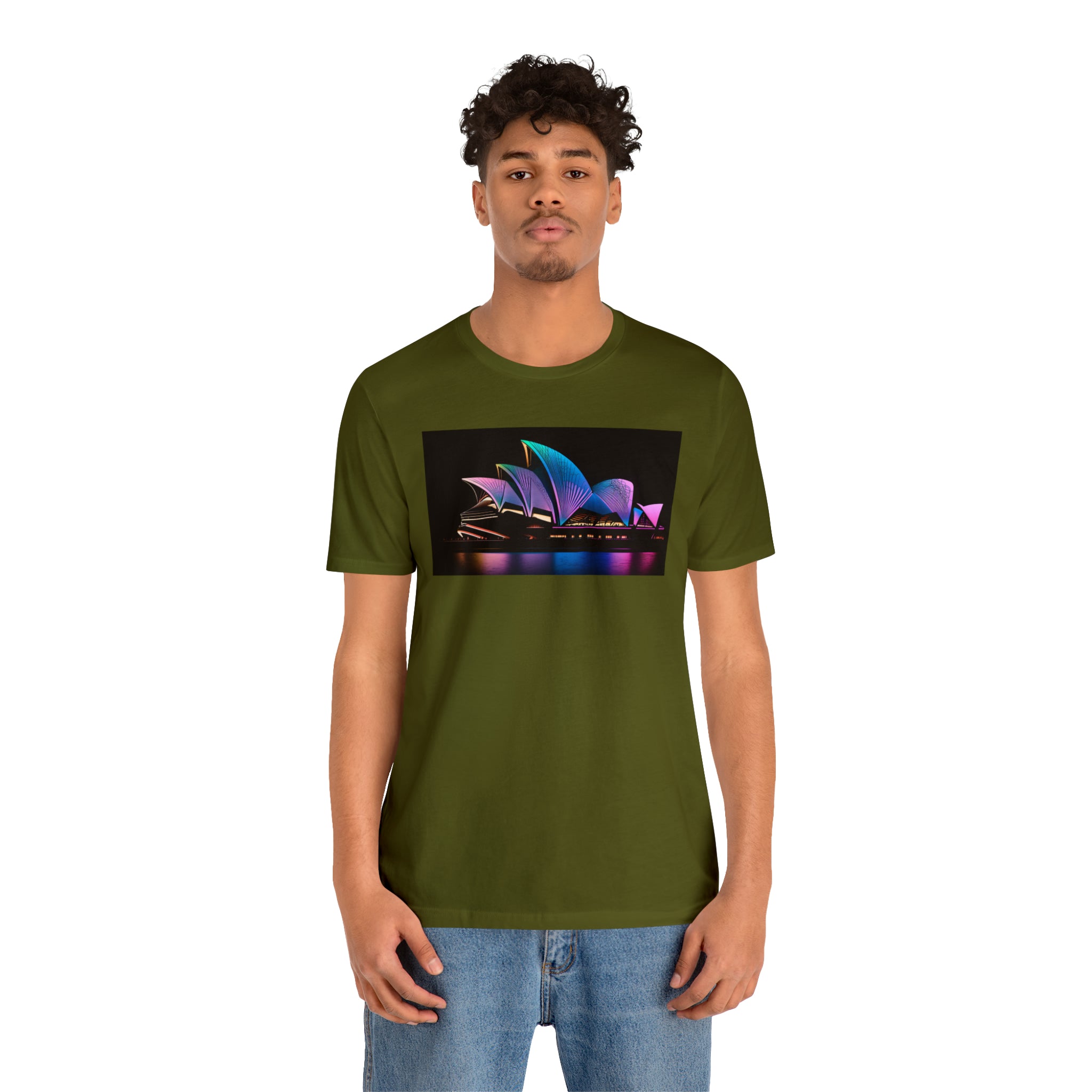 Unisex Jersey Short Sleeve Tee - Sydney Opera House, Australia