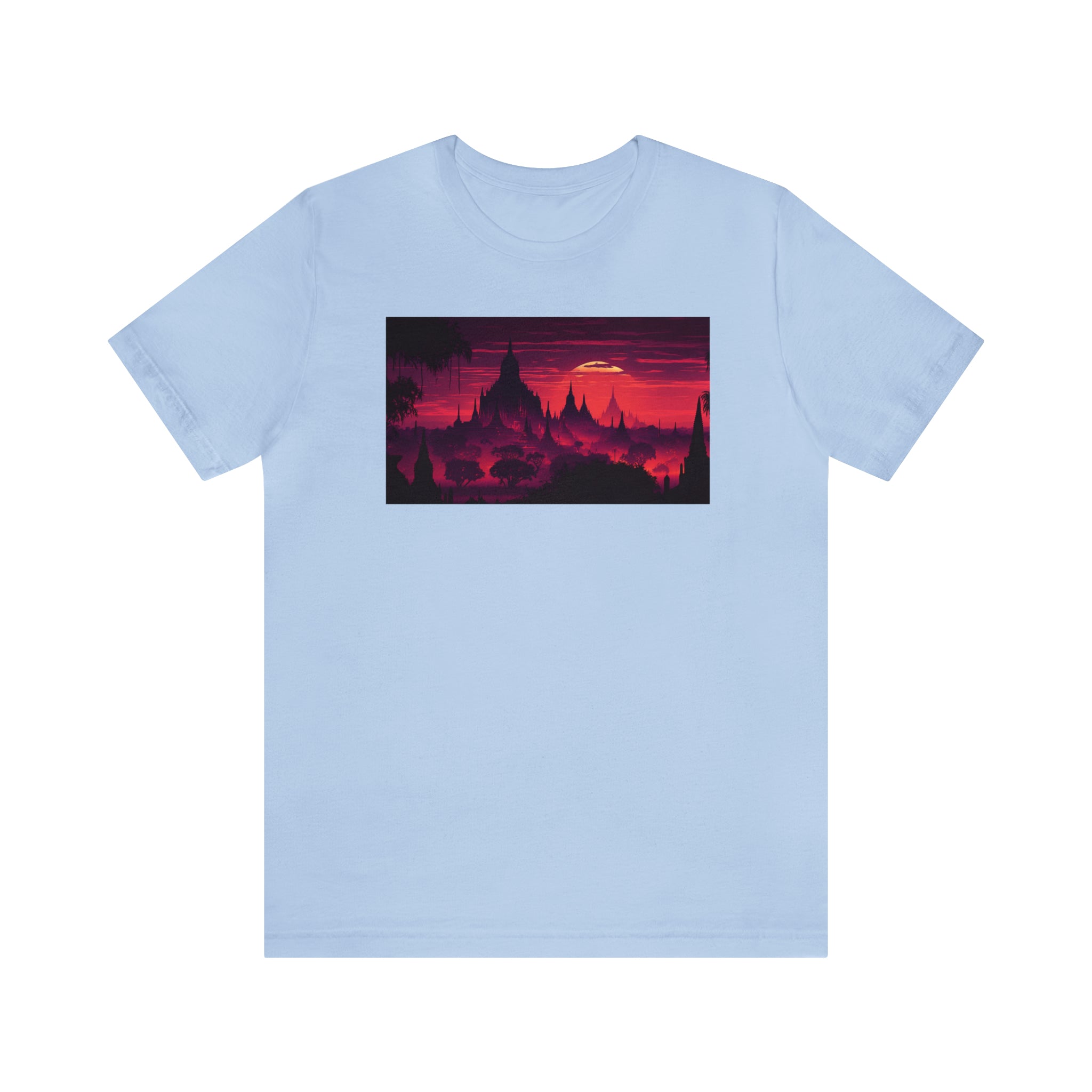 Unisex Jersey Short Sleeve Tee - Bagan, Myanmar