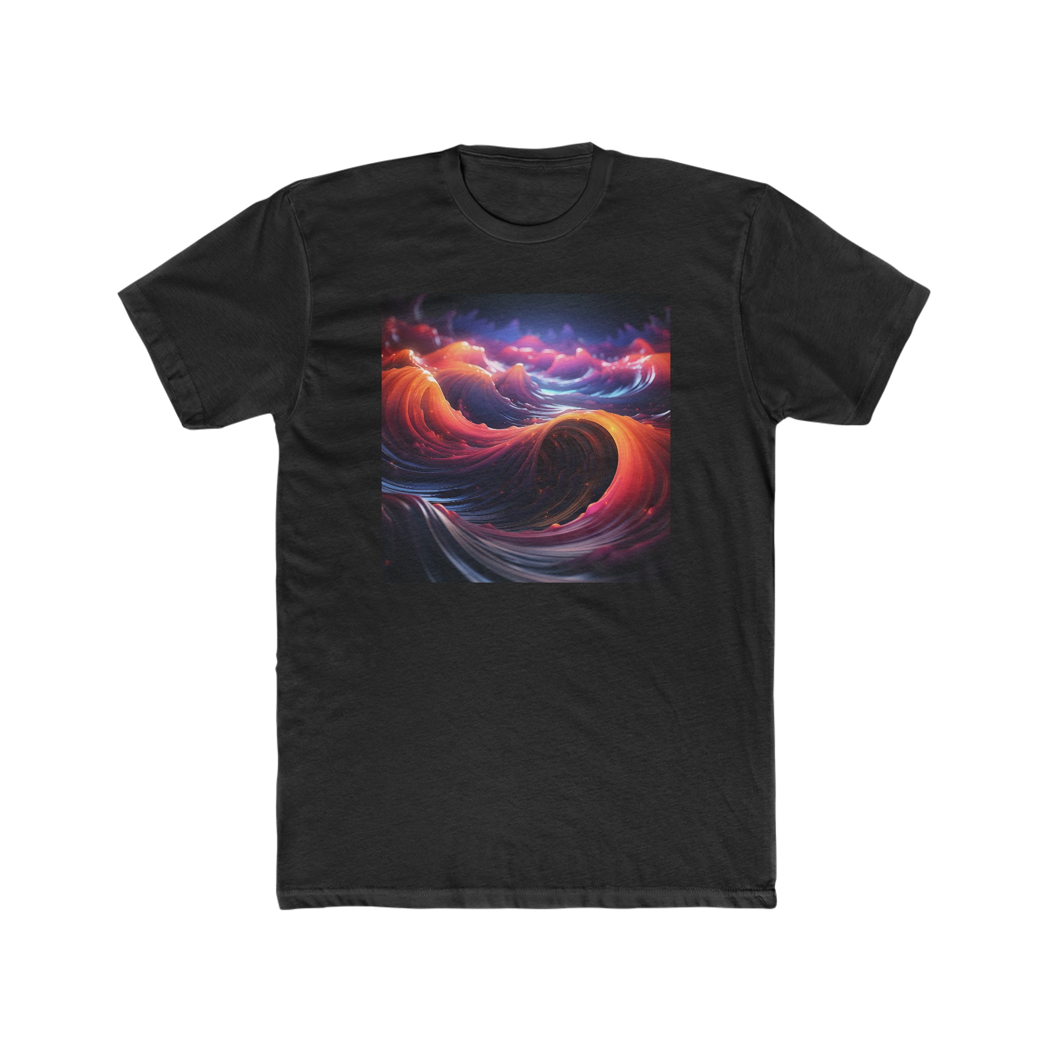 Men's Cotton Crew Tee - Vector Art Design 40