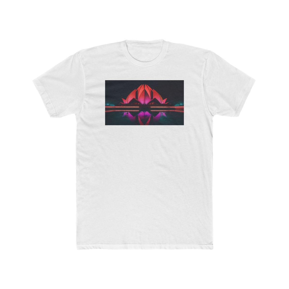 Men's Cotton Crew Tee - Elsewhere collection - Lotus Temple
