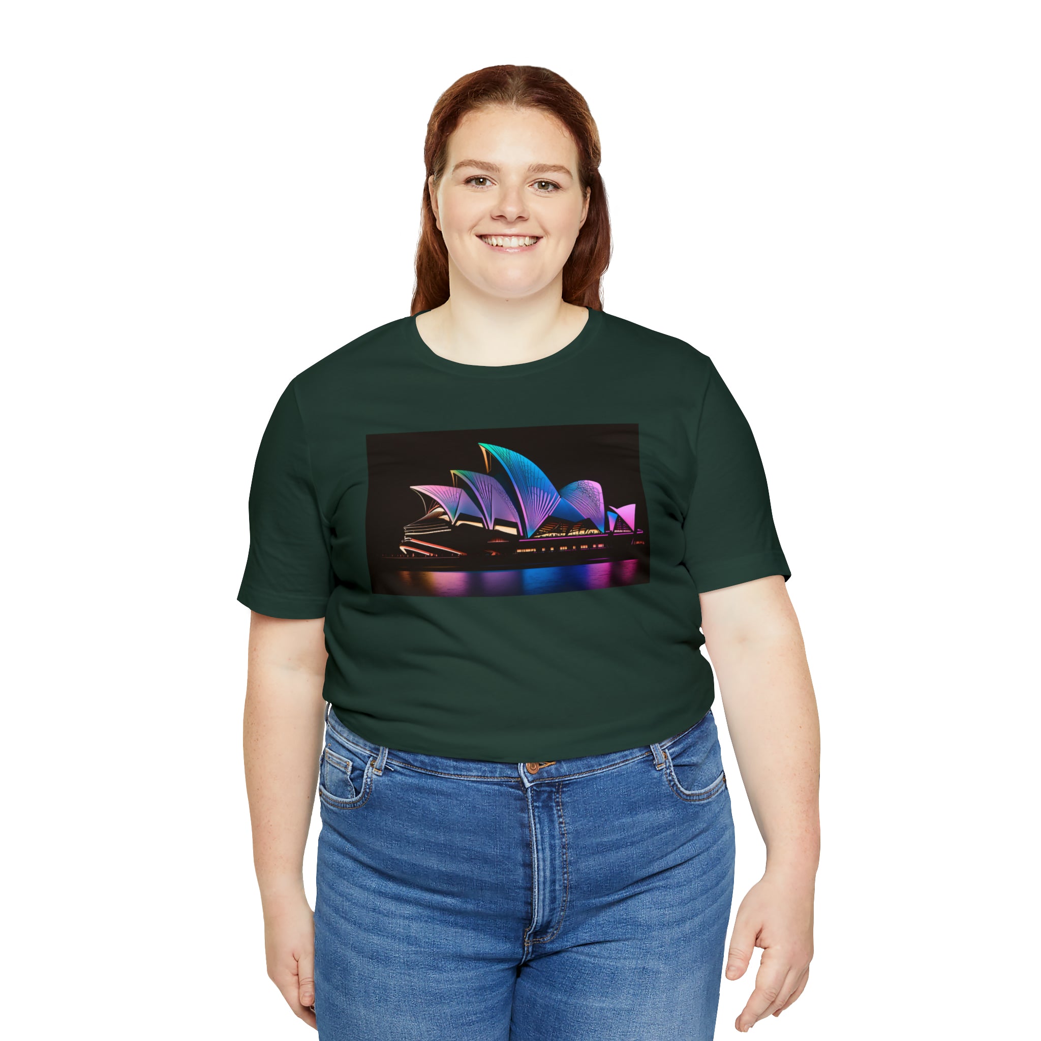 Unisex Jersey Short Sleeve Tee - Sydney Opera House, Australia