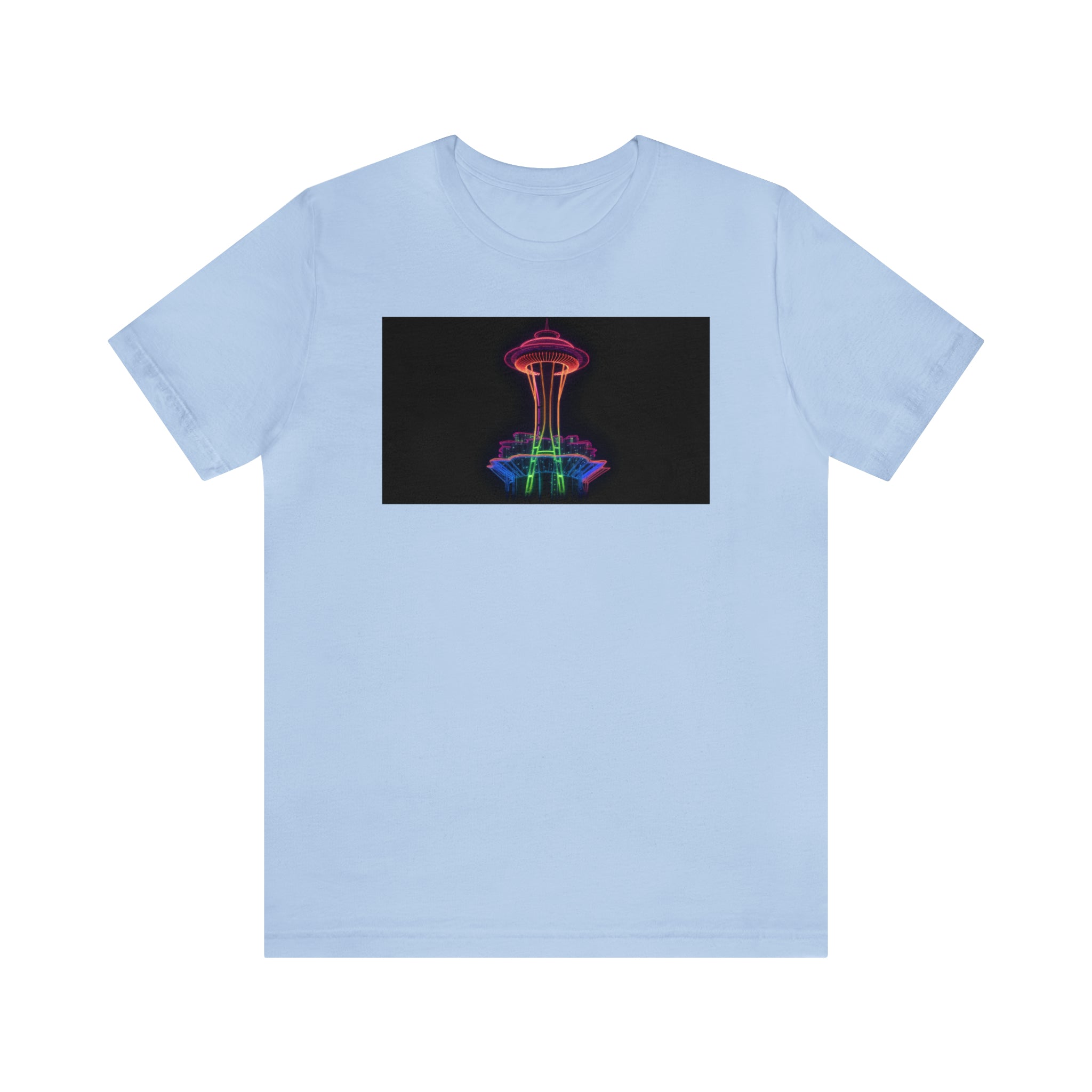 Unisex Jersey Short Sleeve Tee - Space Needle, Seattle, USA