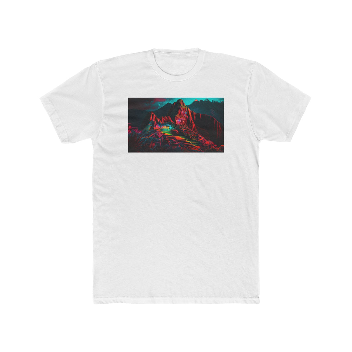 Men's Cotton Crew Tee - Elsewhere collection - Machu Picchu