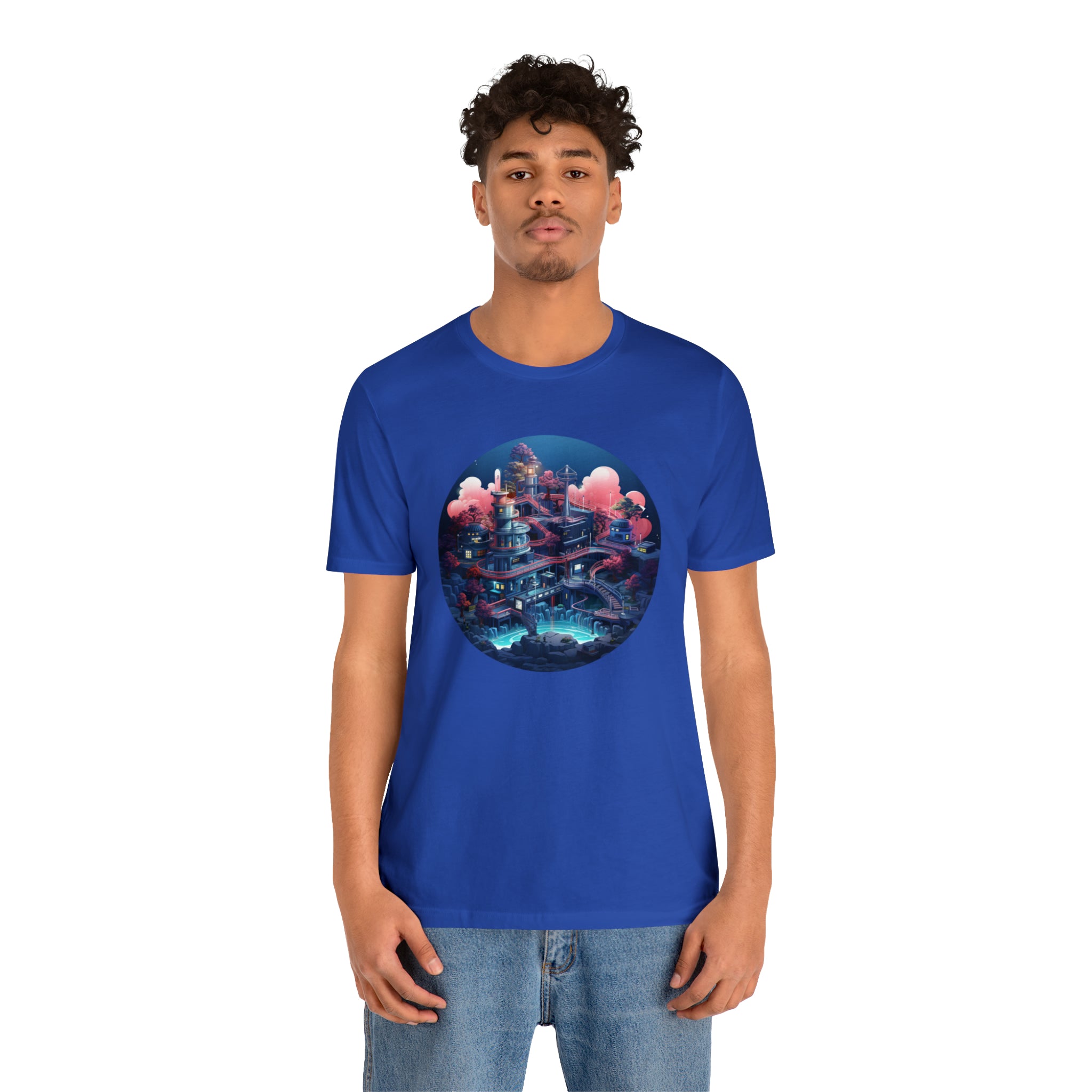 Unisex Jersey Short Sleeve Tee - Isometric Designs 03