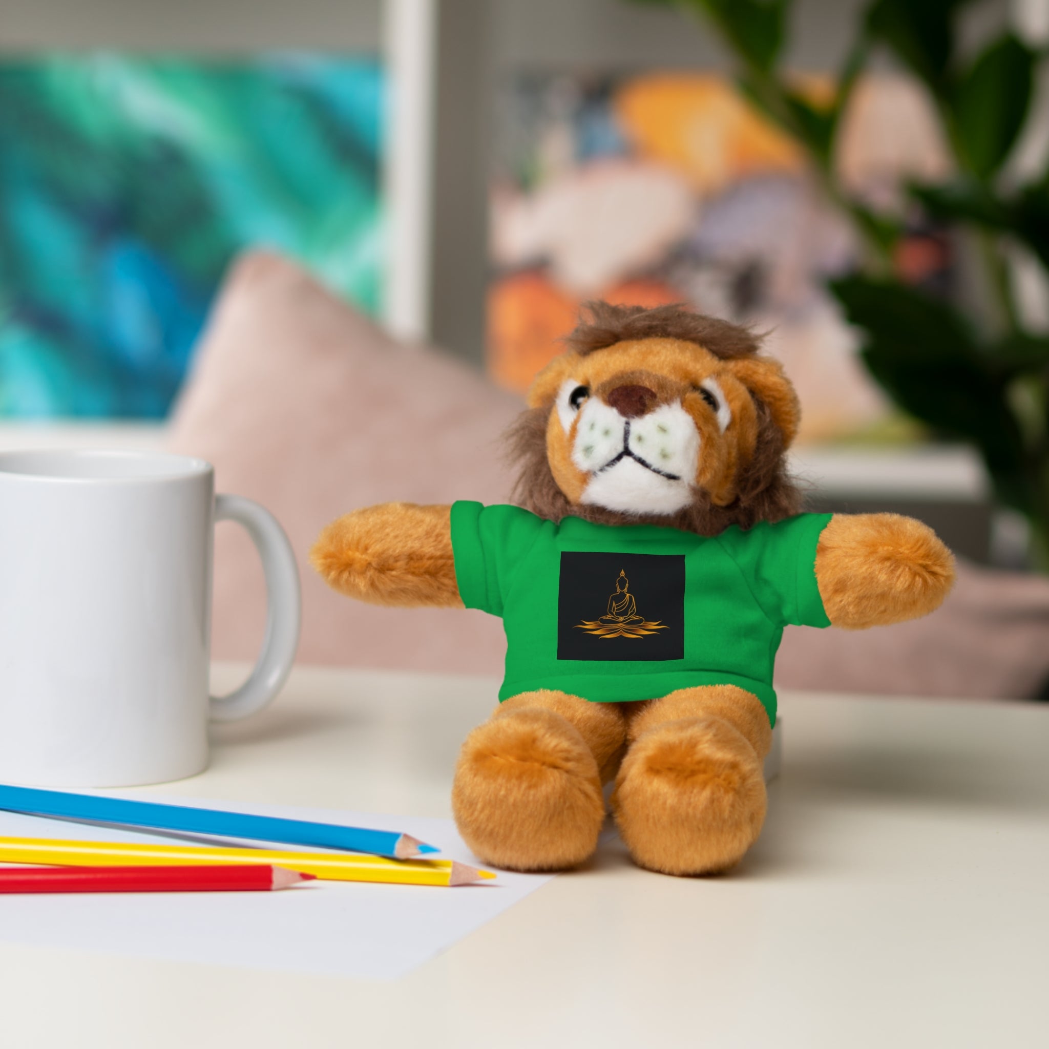 Plush Animal Gift - Meditation Tee