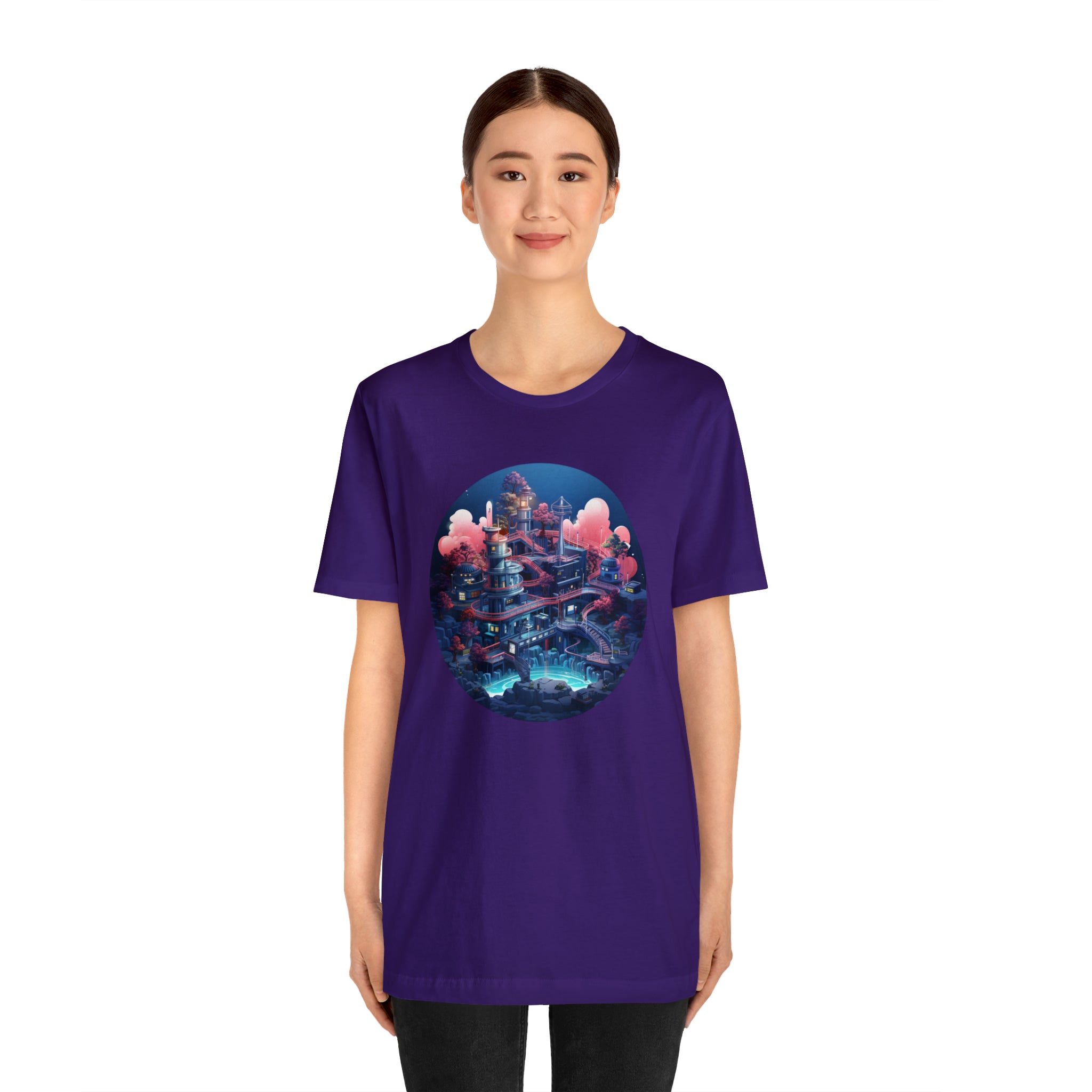 Unisex Jersey Short Sleeve Tee - Isometric Designs 03