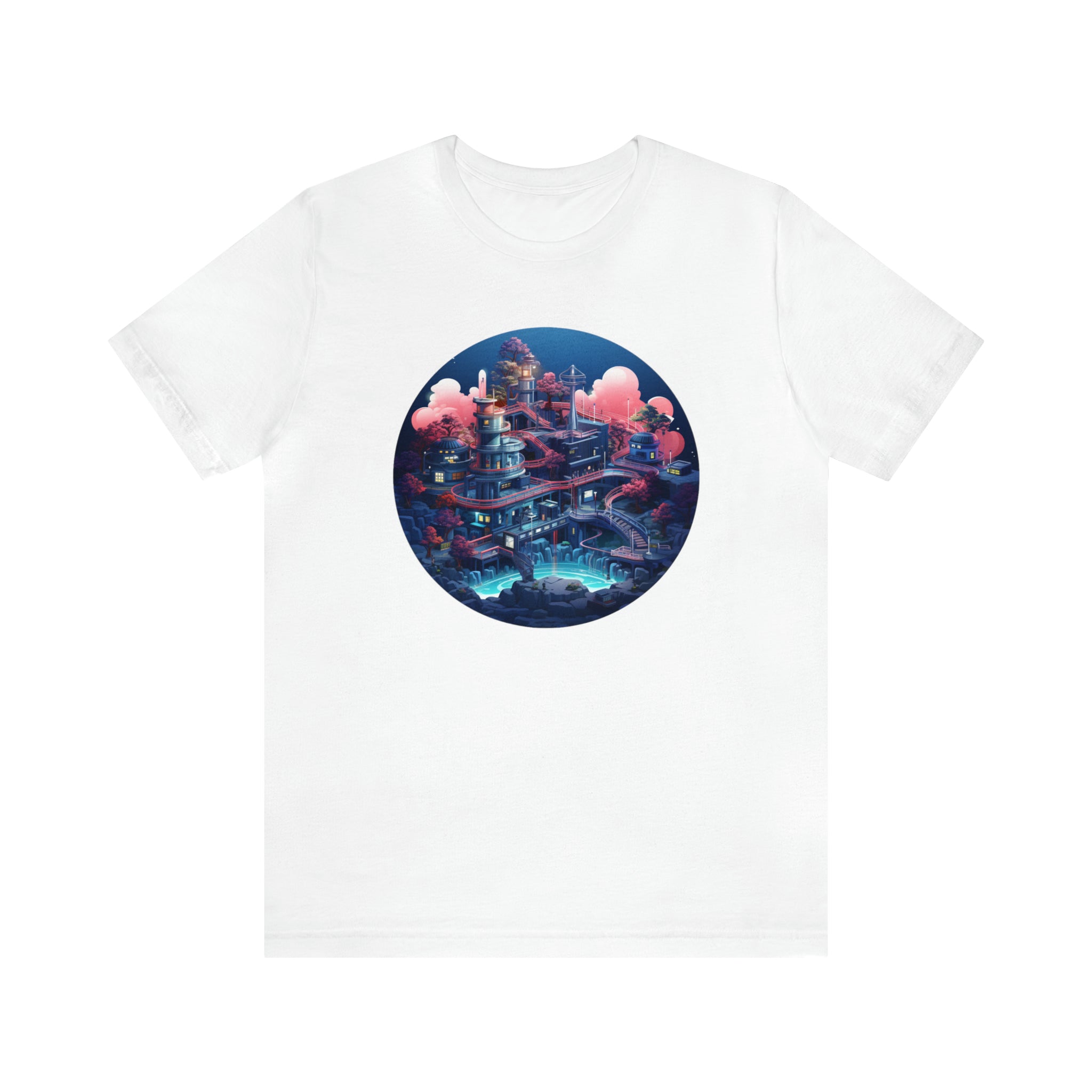 Unisex Jersey Short Sleeve Tee - Isometric Designs 03