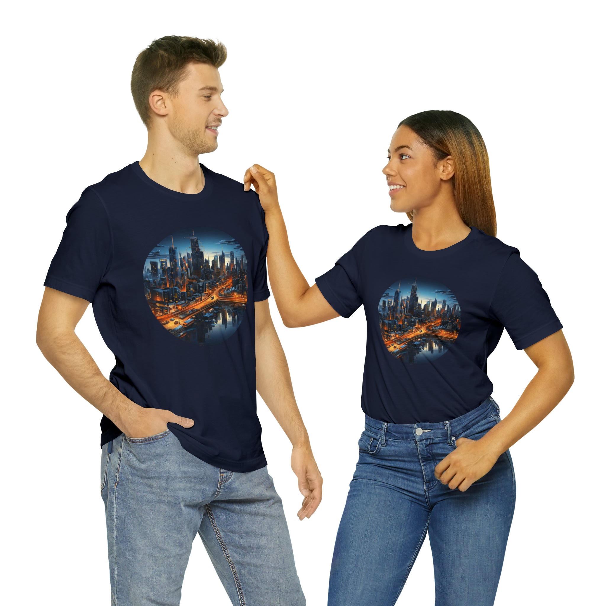 Unisex Jersey Short Sleeve Tee - Isometric Designs 06