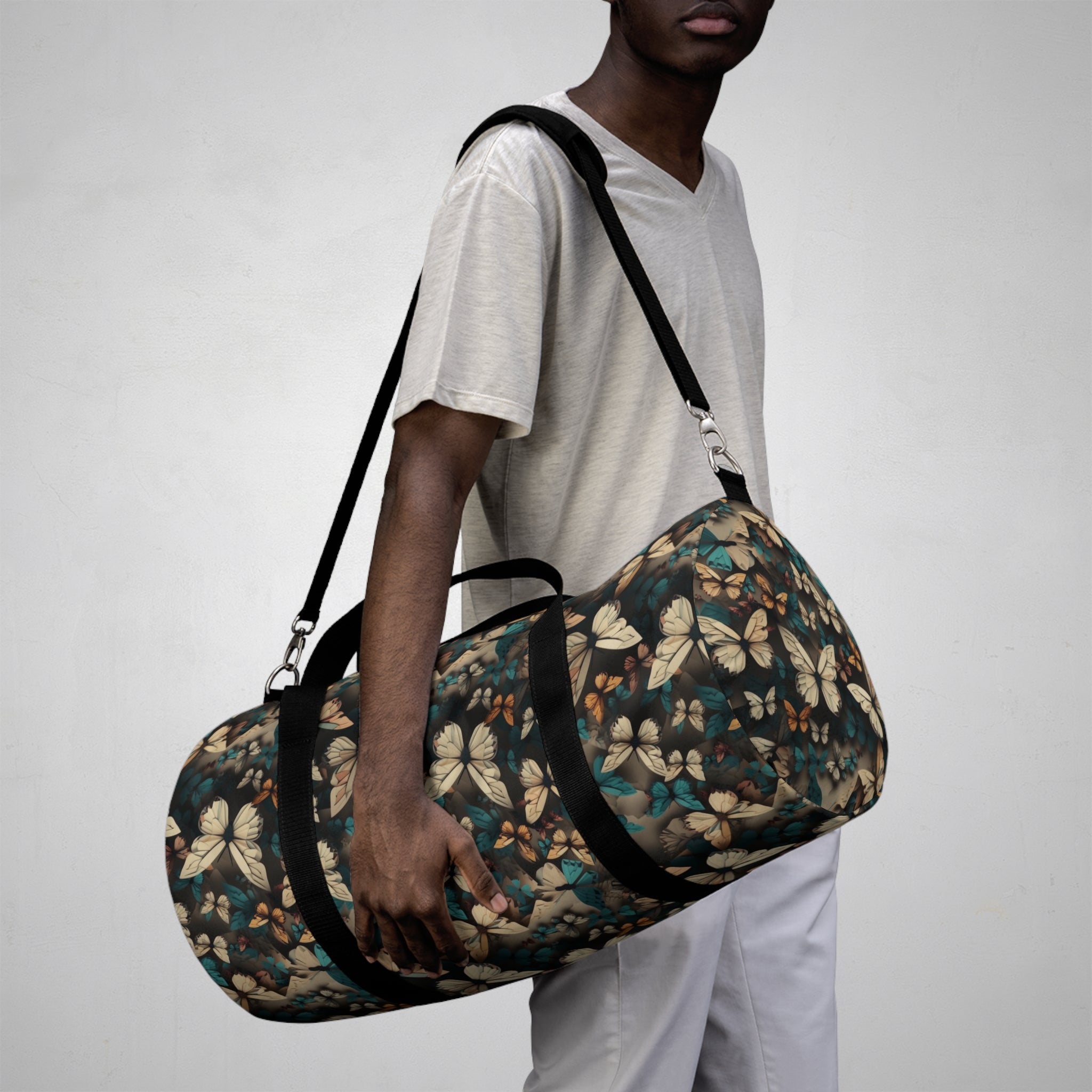 Duffel Bag (AOP) - Butterflies Patterns