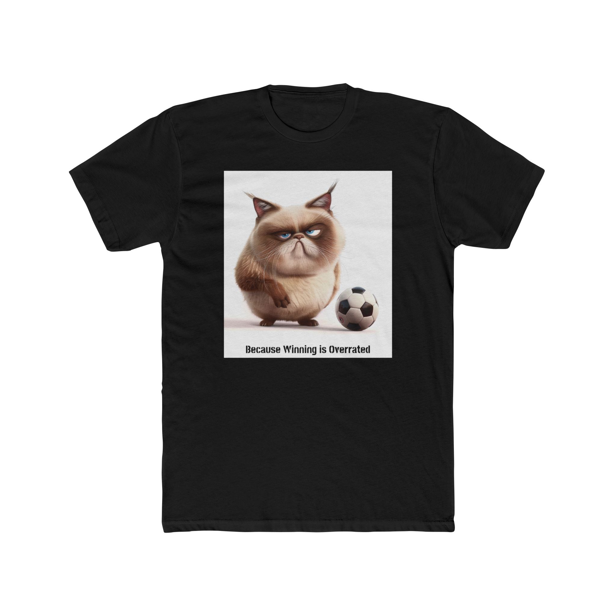 Men's Cotton Crew Tee - Grumpy Cats Collection - 04