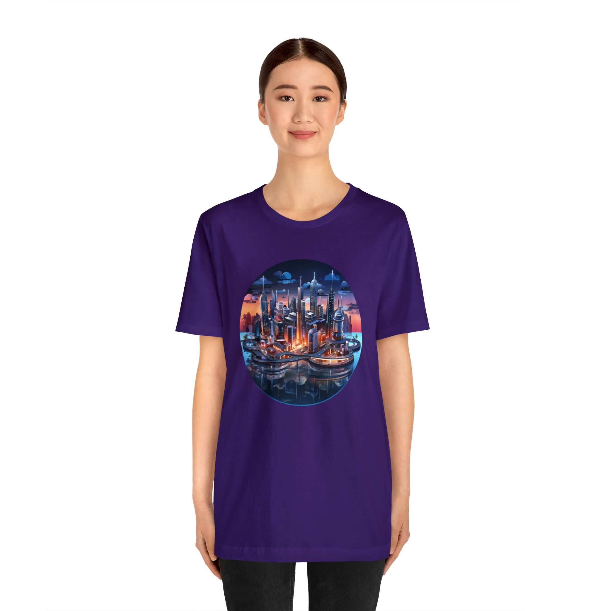 Unisex Jersey Short Sleeve Tee - Isometric Designs 05