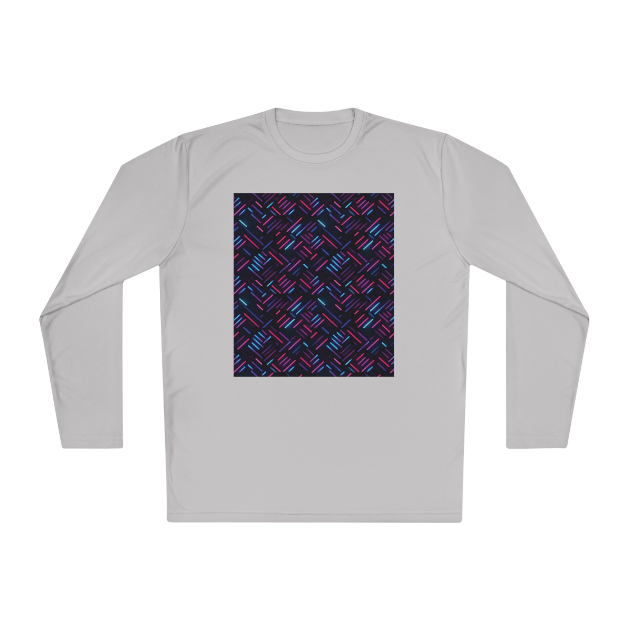 Unisex Lightweight Long Sleeve Tee (AOP) - Abstract Designs 03