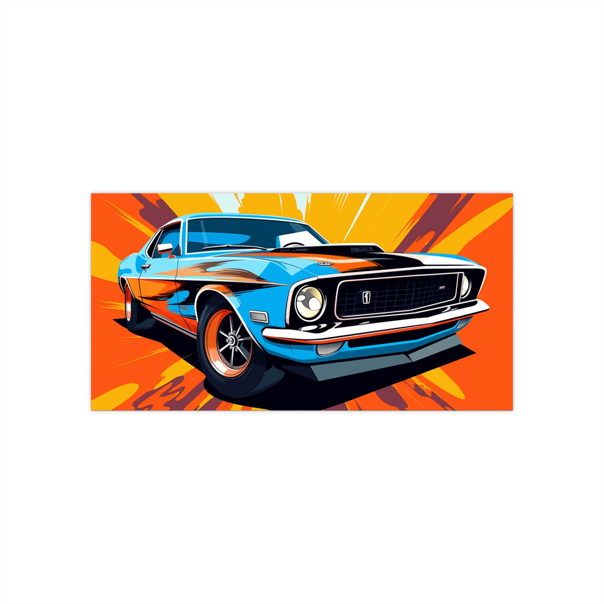Bumper Stickers - Pop Art Designs, Car 03