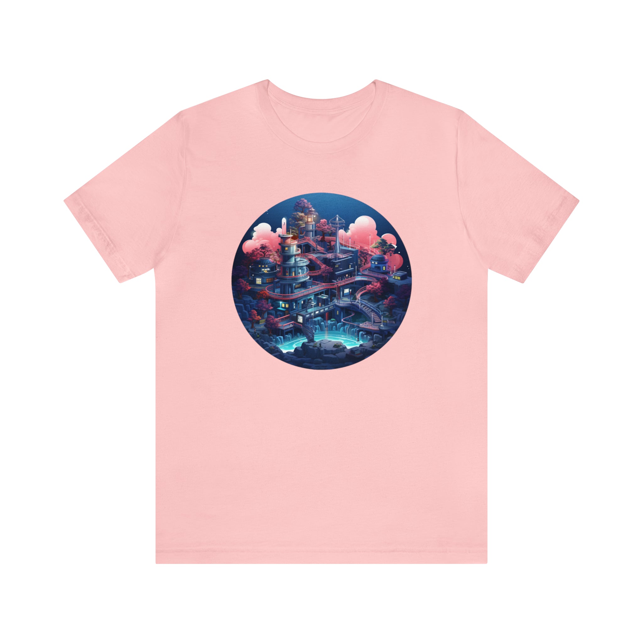 Unisex Jersey Short Sleeve Tee - Isometric Designs 03