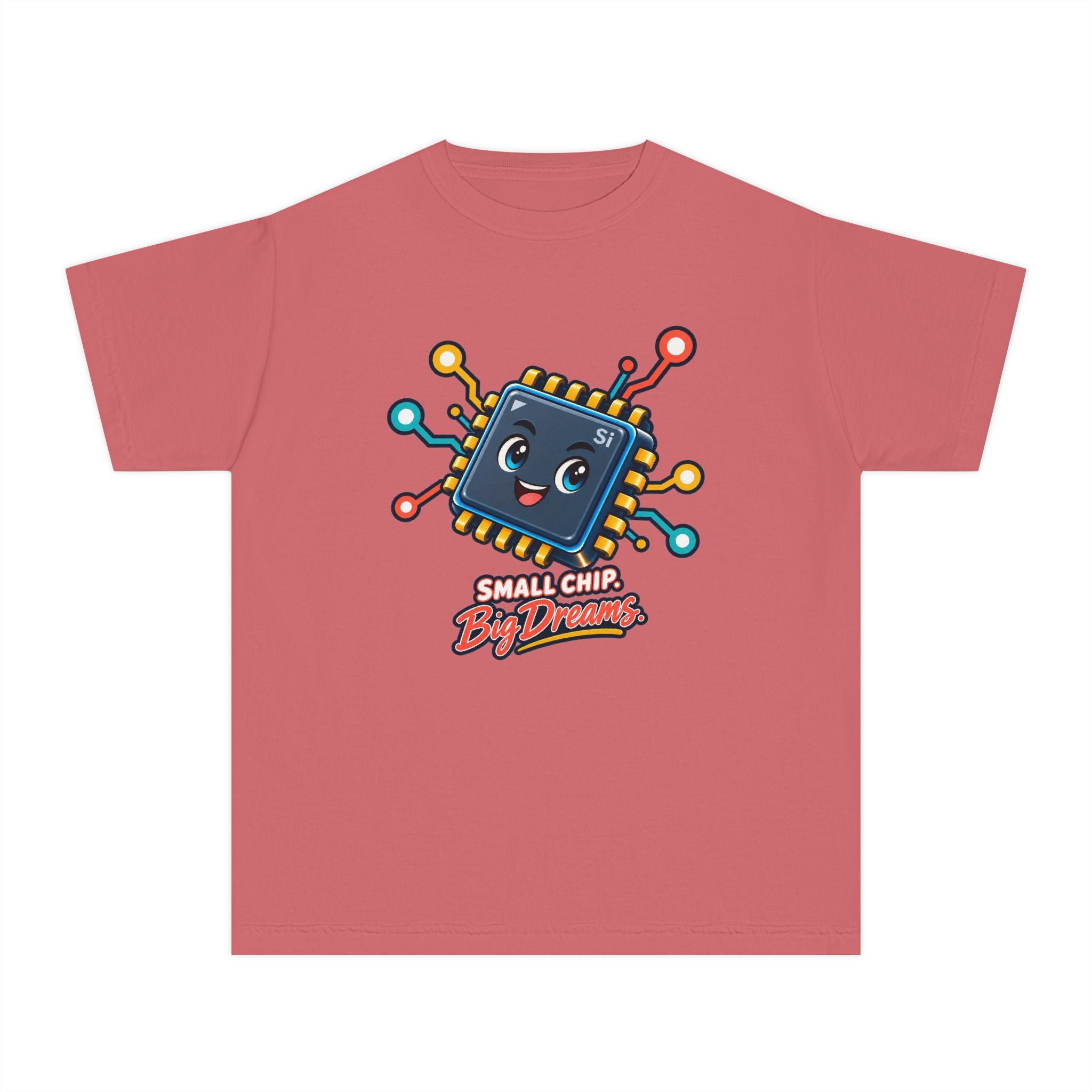Youth Midweight Cotton Tee - Small Chip, Big Dreams