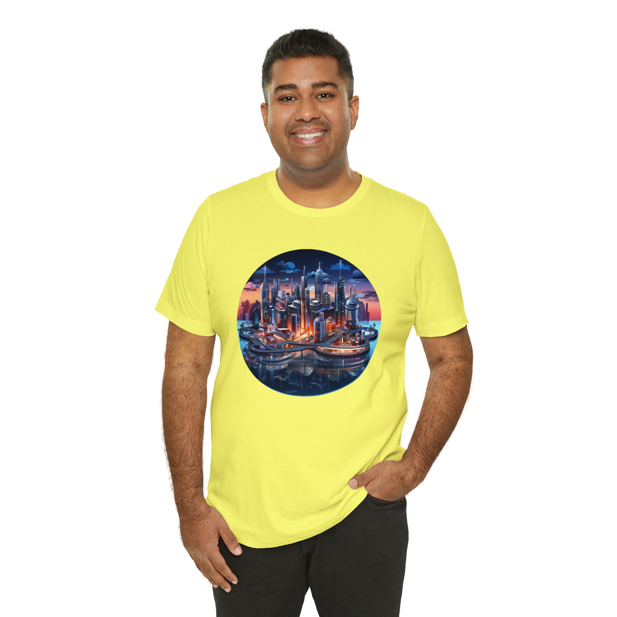 Unisex Jersey Short Sleeve Tee - Isometric Designs 05