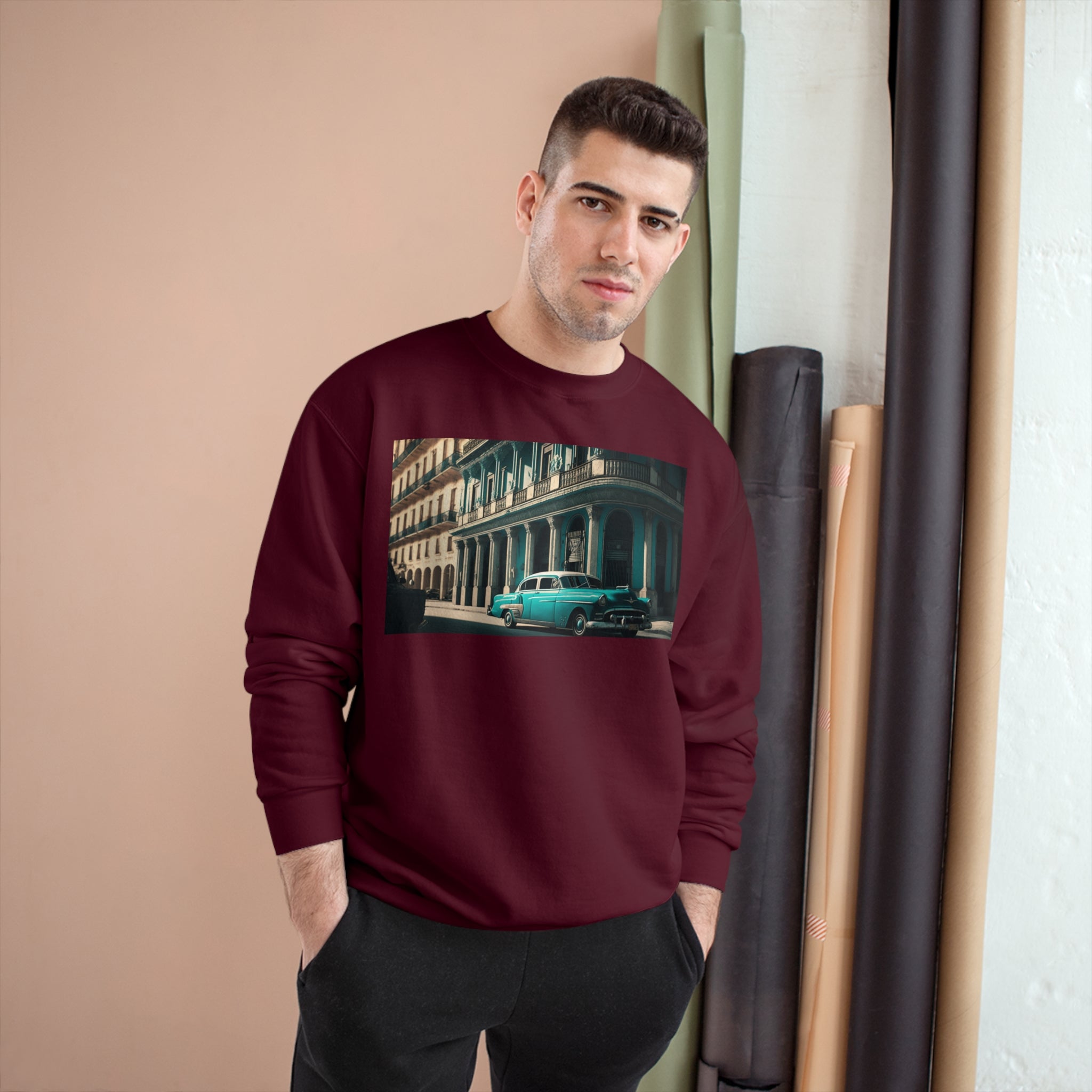 Champion Sweatshirt - Duotone Cities, Havana