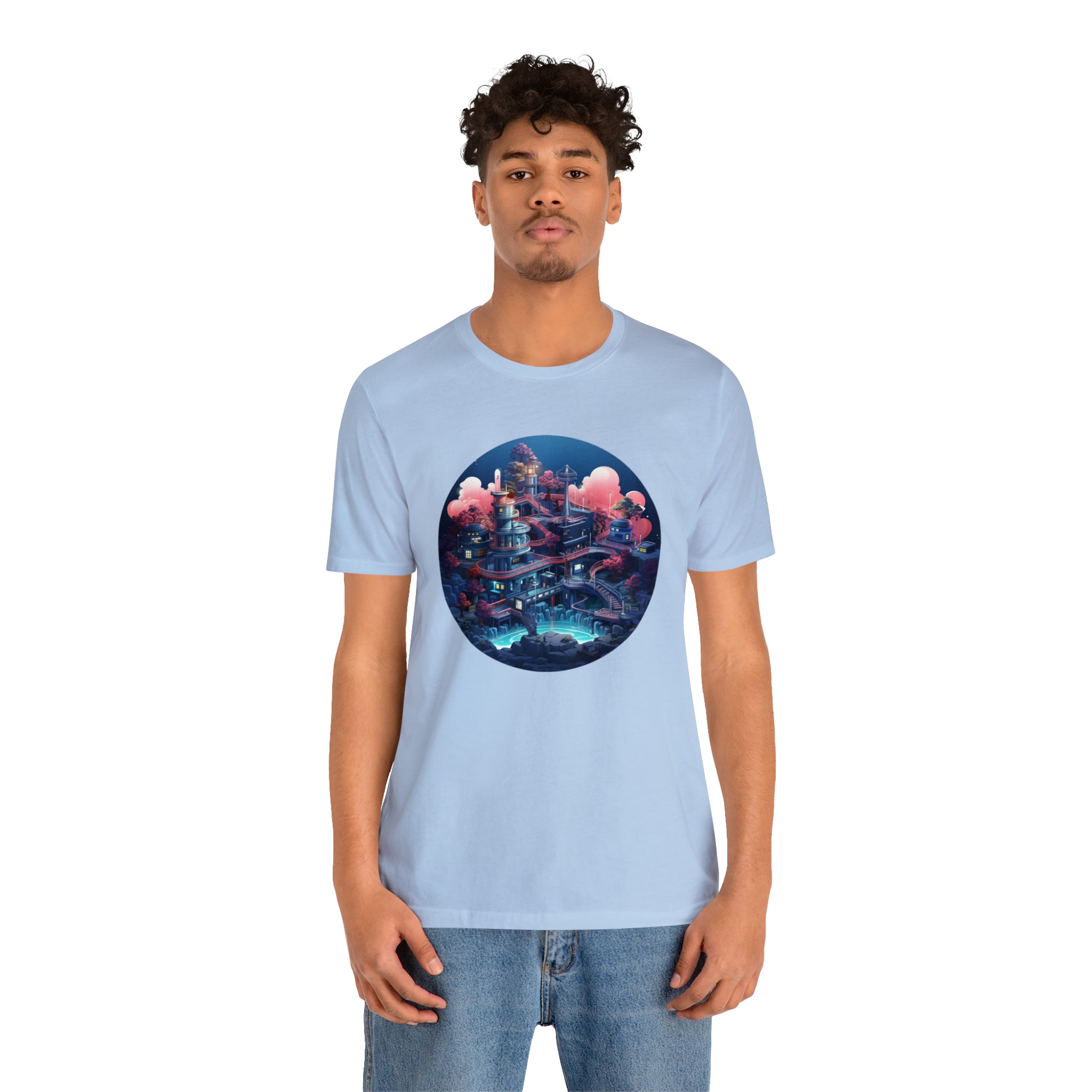 Unisex Jersey Short Sleeve Tee - Isometric Designs 03