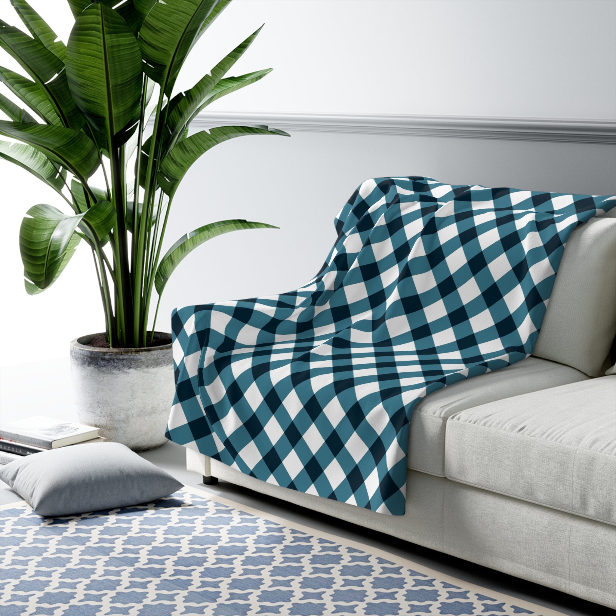 Sherpa Fleece Blanket (AOP) - Seamless Designs 30