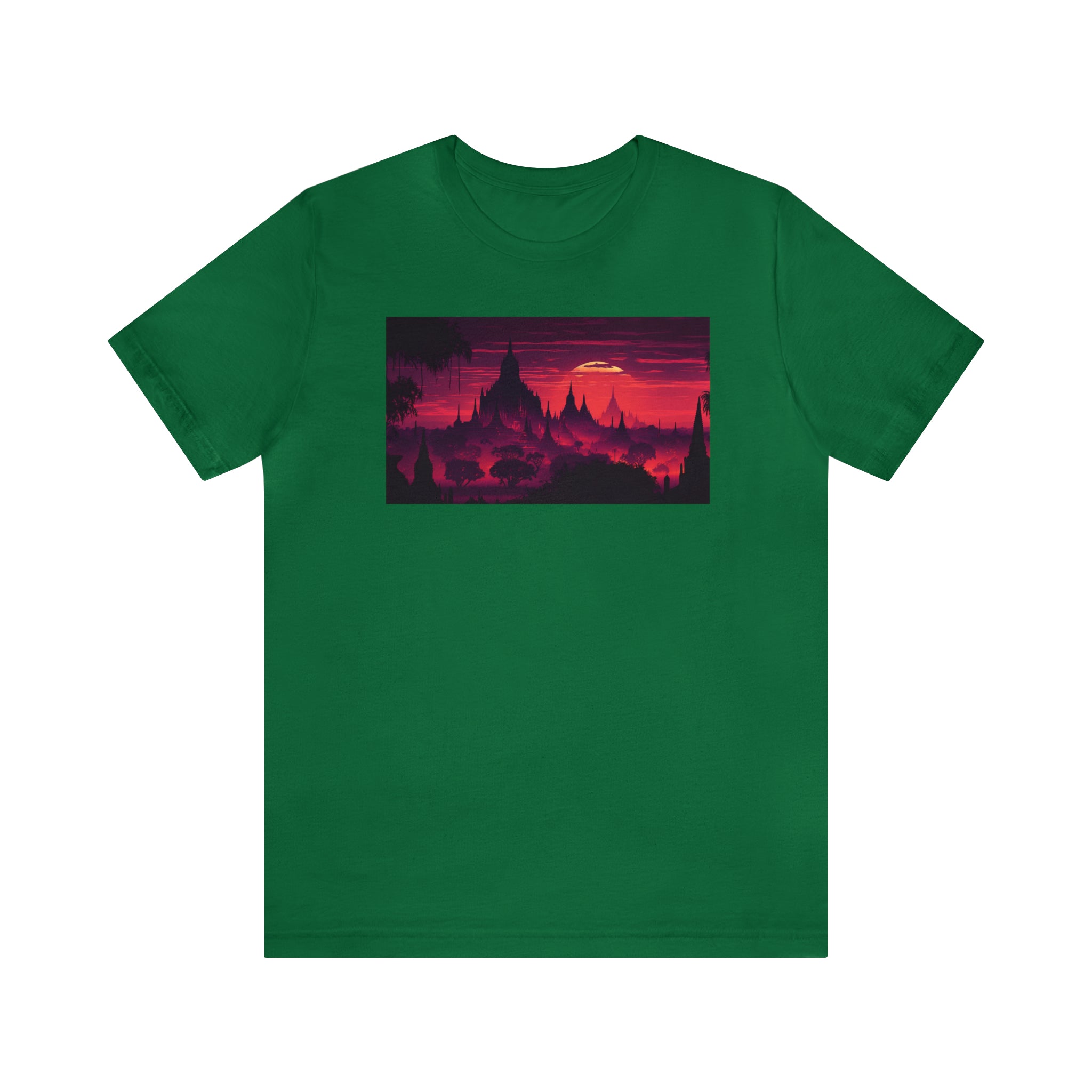 Unisex Jersey Short Sleeve Tee - Bagan, Myanmar