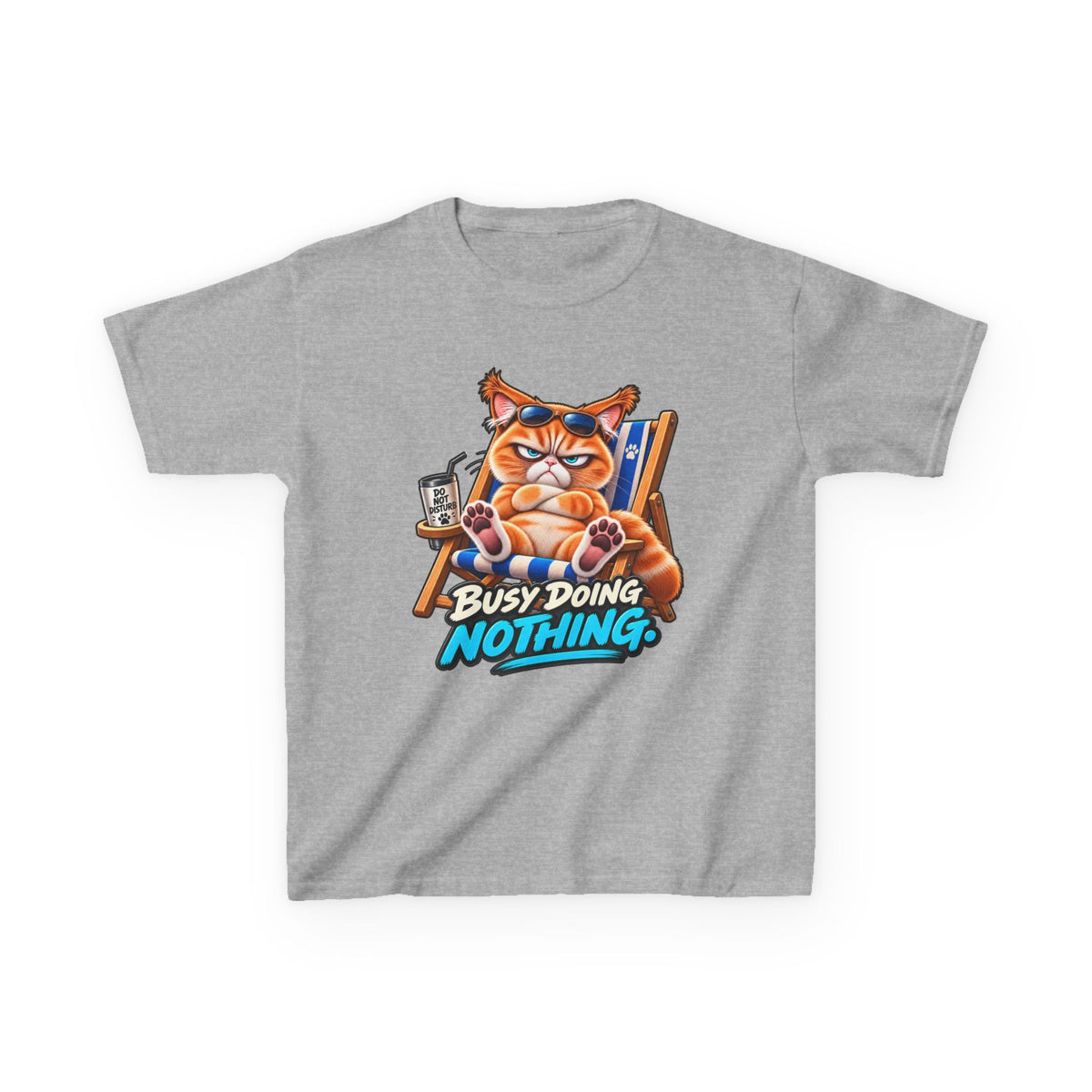 Busy doing Nothing - Mildly Feral - Youth Short Sleeve Tee