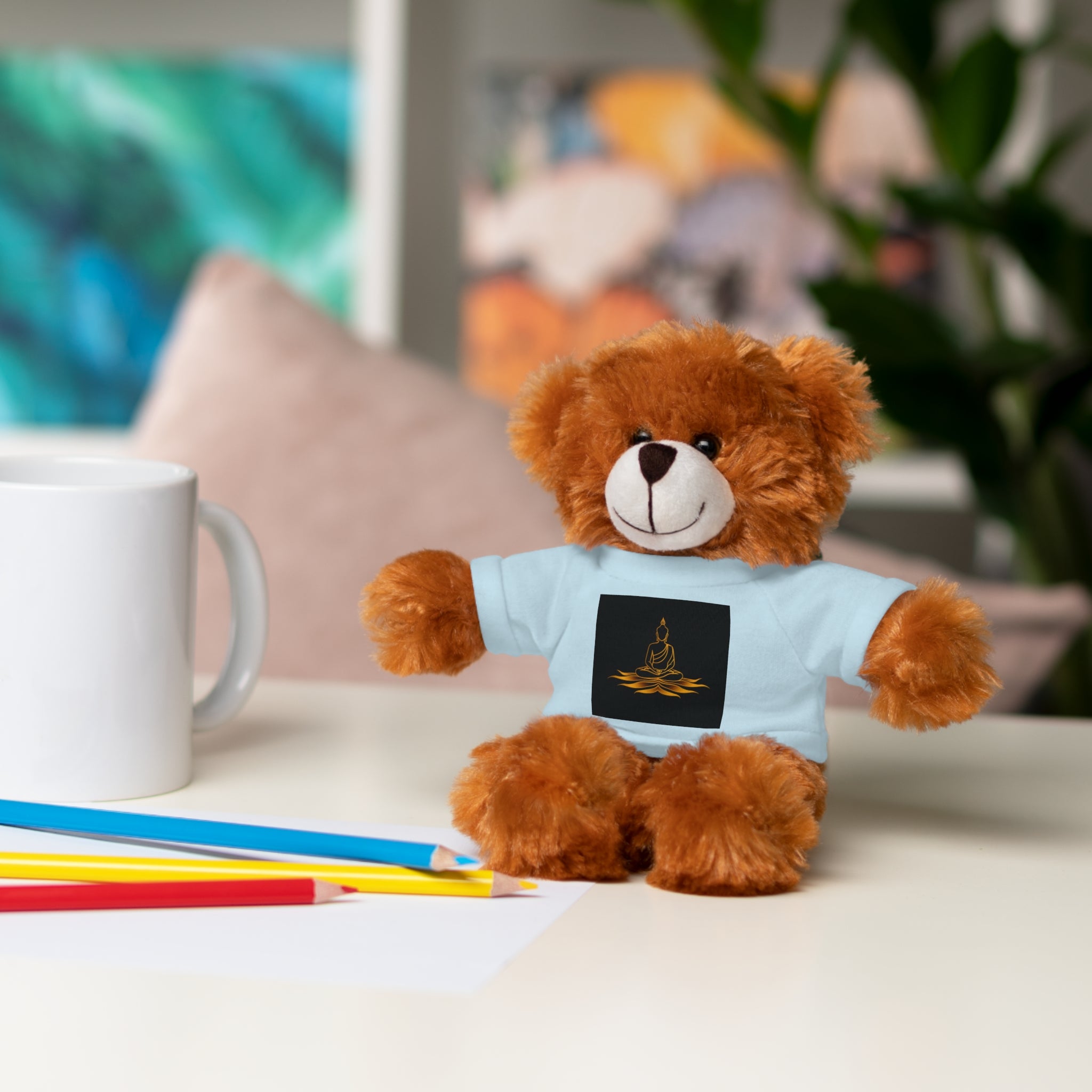 Plush Animal Gift - Meditation Tee