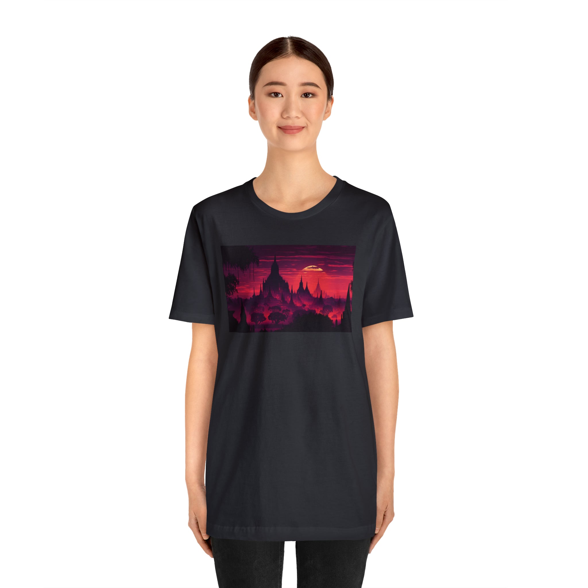 Unisex Jersey Short Sleeve Tee - Bagan, Myanmar