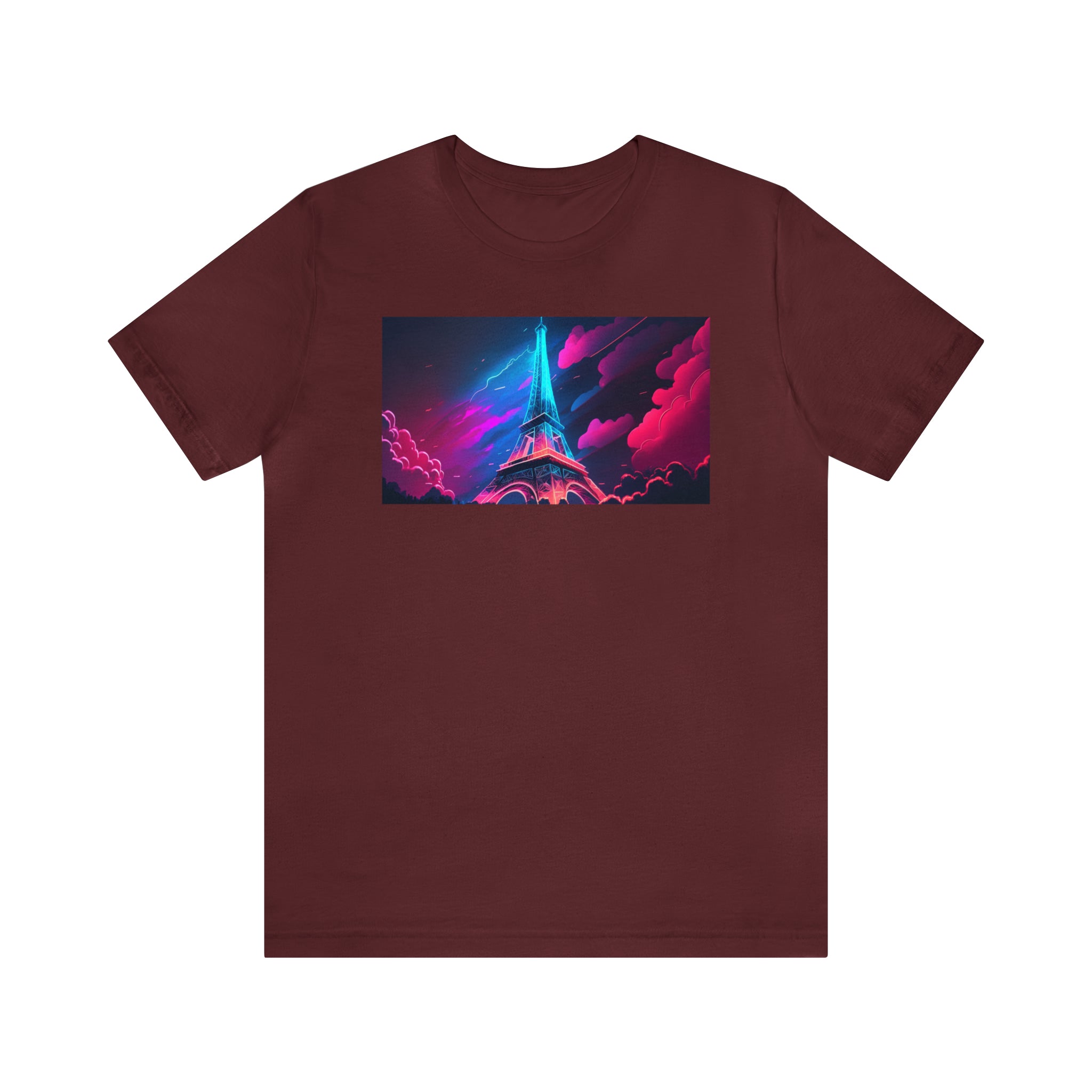Unisex Jersey Short Sleeve Tee - Eiffel Tower, France
