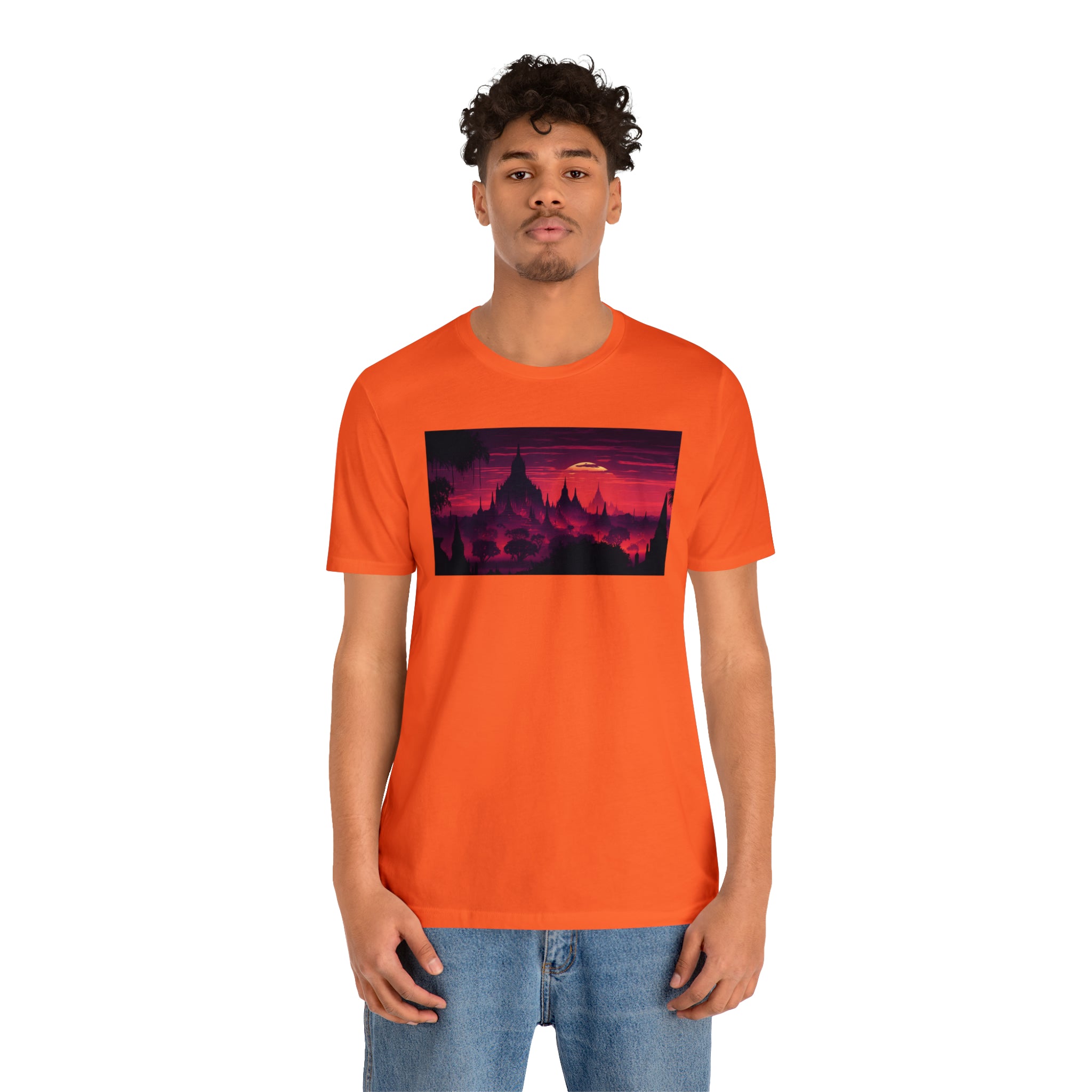 Unisex Jersey Short Sleeve Tee - Bagan, Myanmar