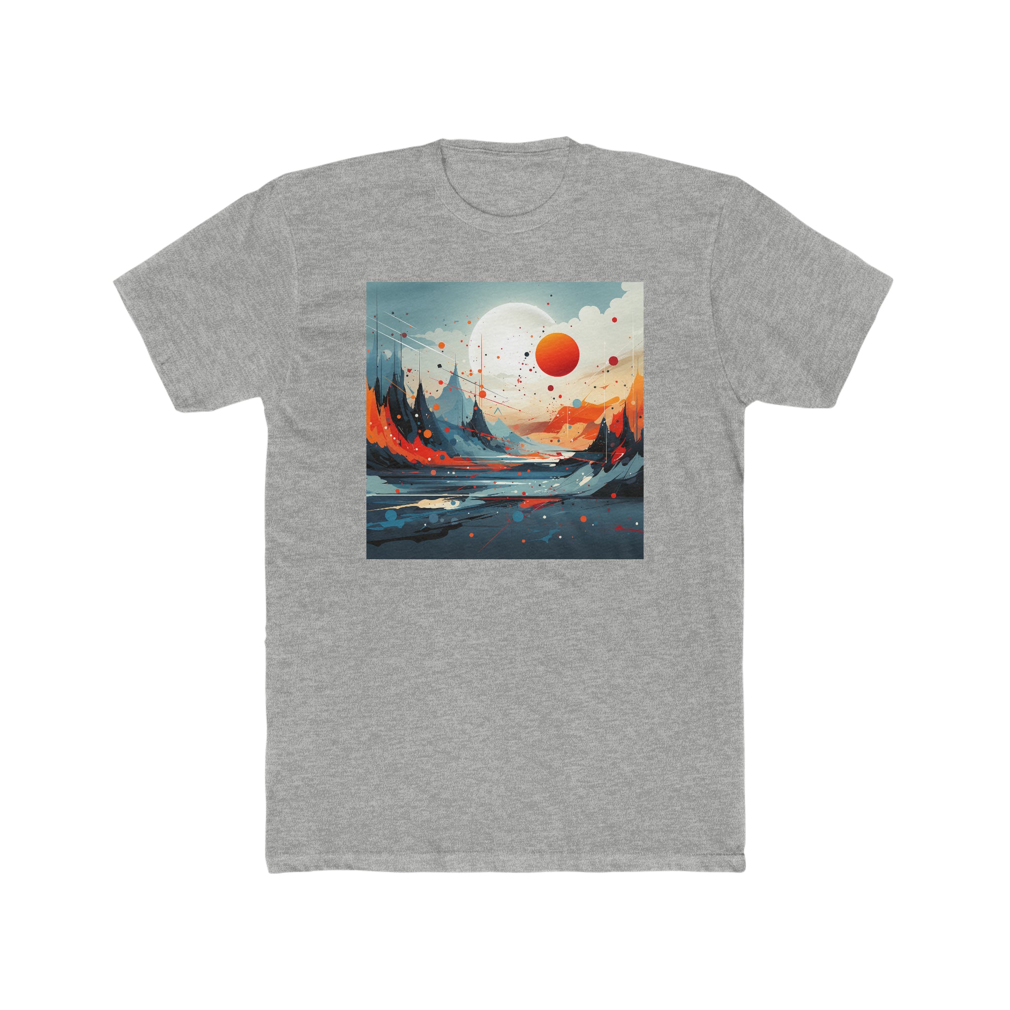 Men's Cotton Crew Tee - Vector Art Design 17
