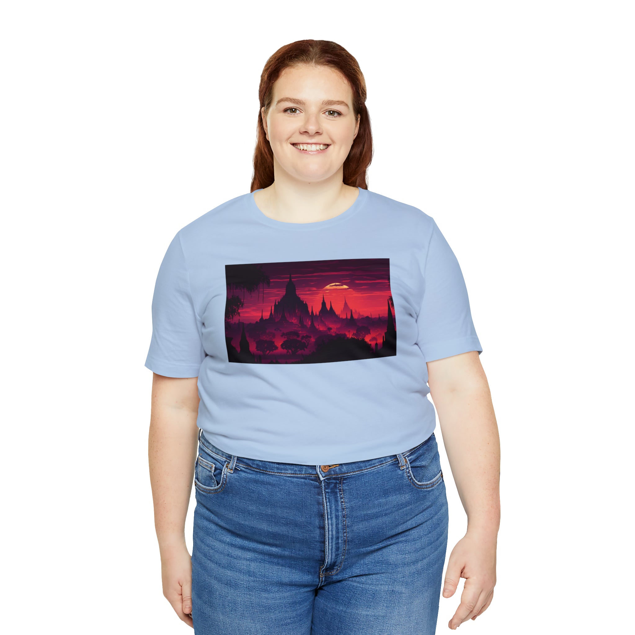 Unisex Jersey Short Sleeve Tee - Bagan, Myanmar