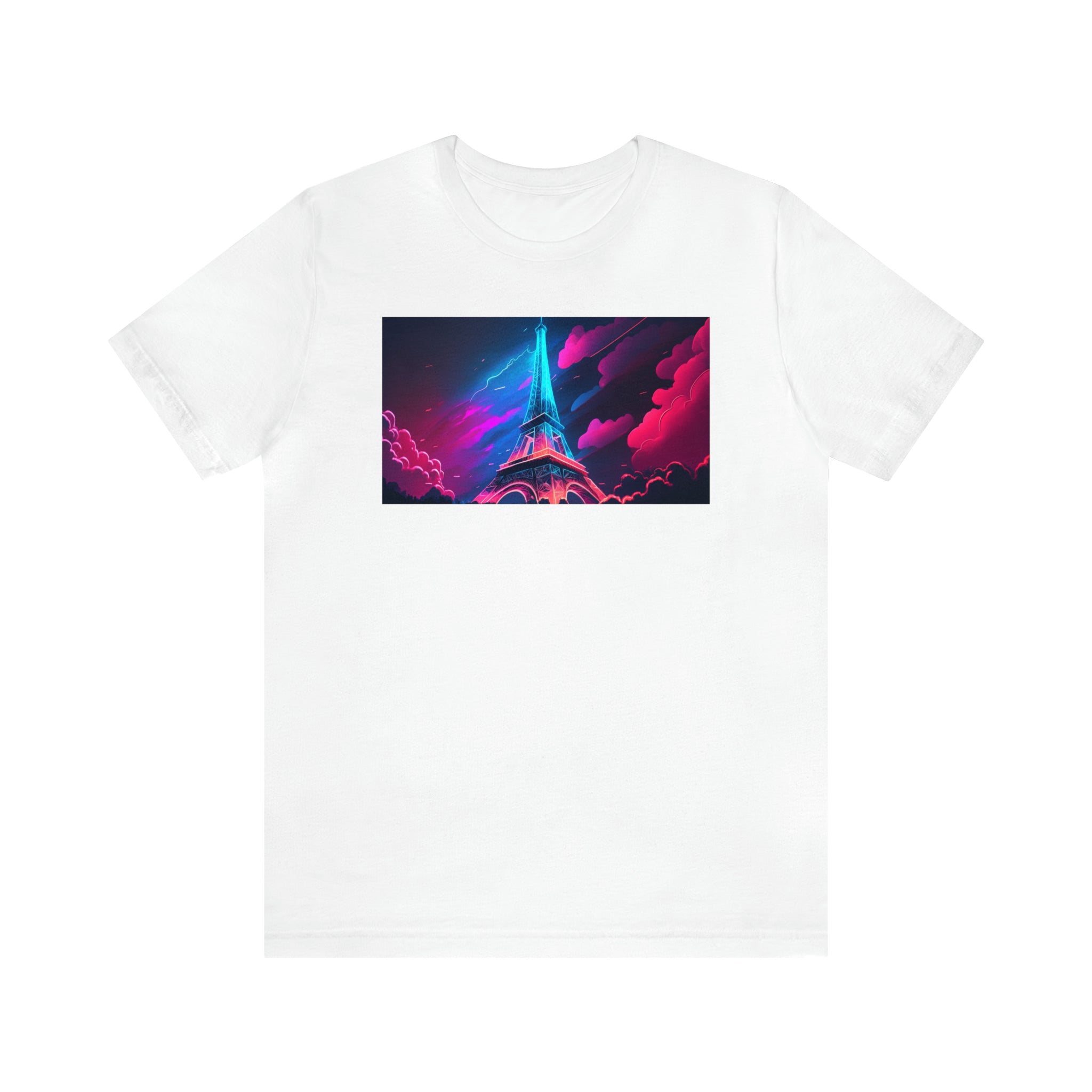 Unisex Jersey Short Sleeve Tee - Eiffel Tower, France
