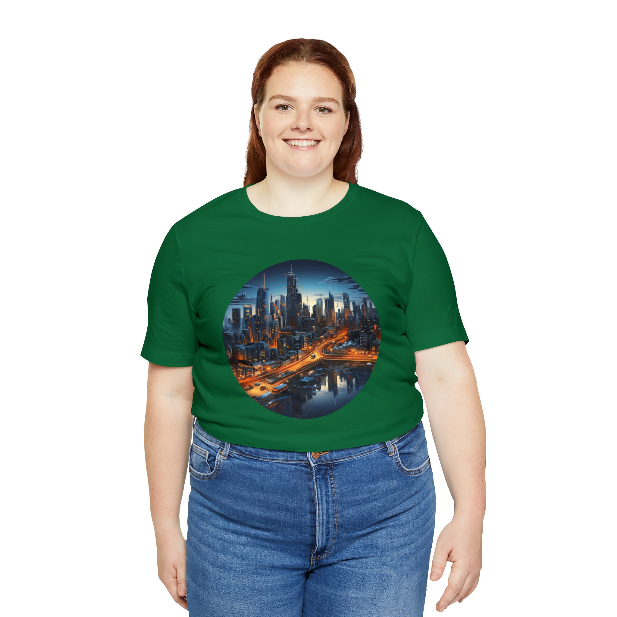 Unisex Jersey Short Sleeve Tee - Isometric Designs 06
