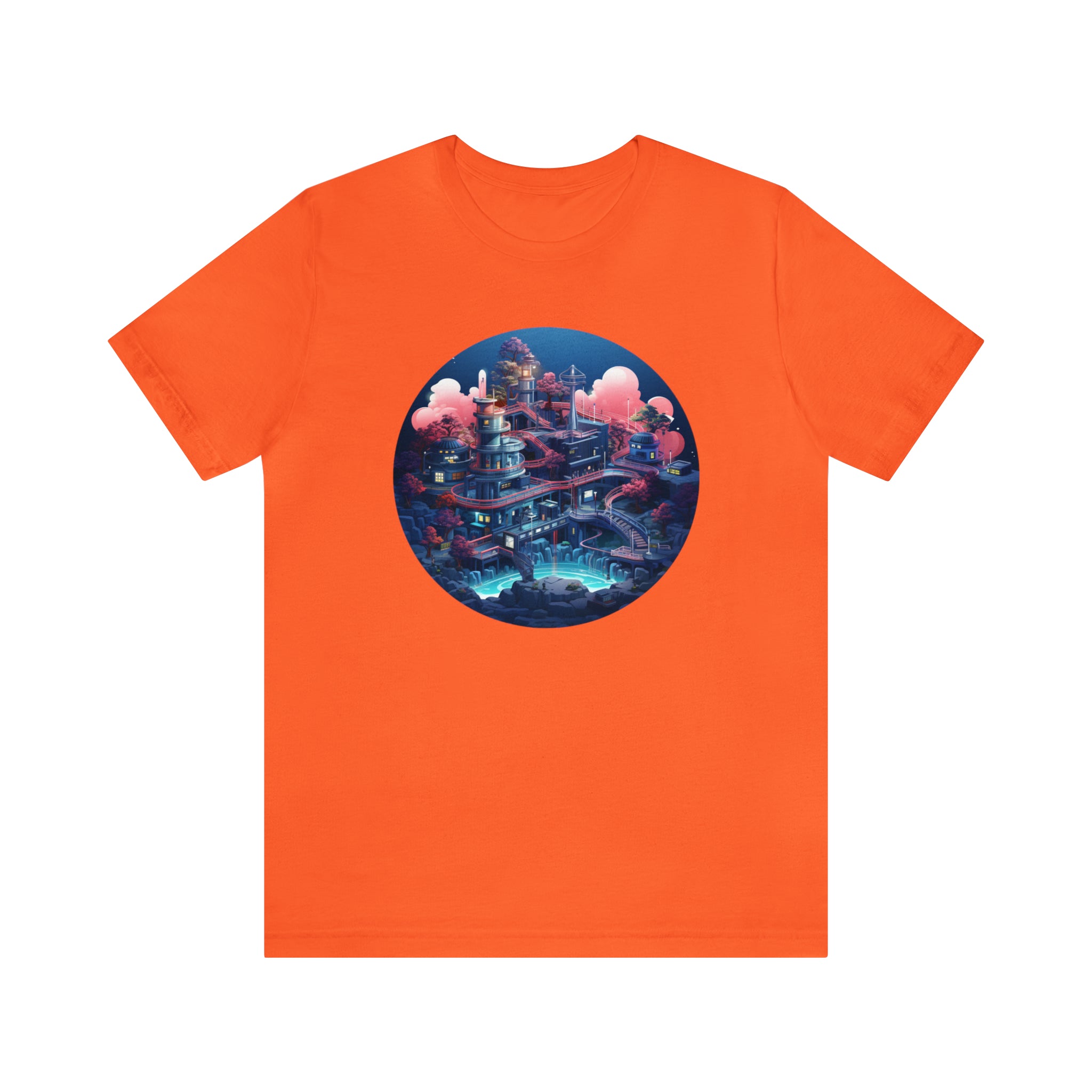 Unisex Jersey Short Sleeve Tee - Isometric Designs 03