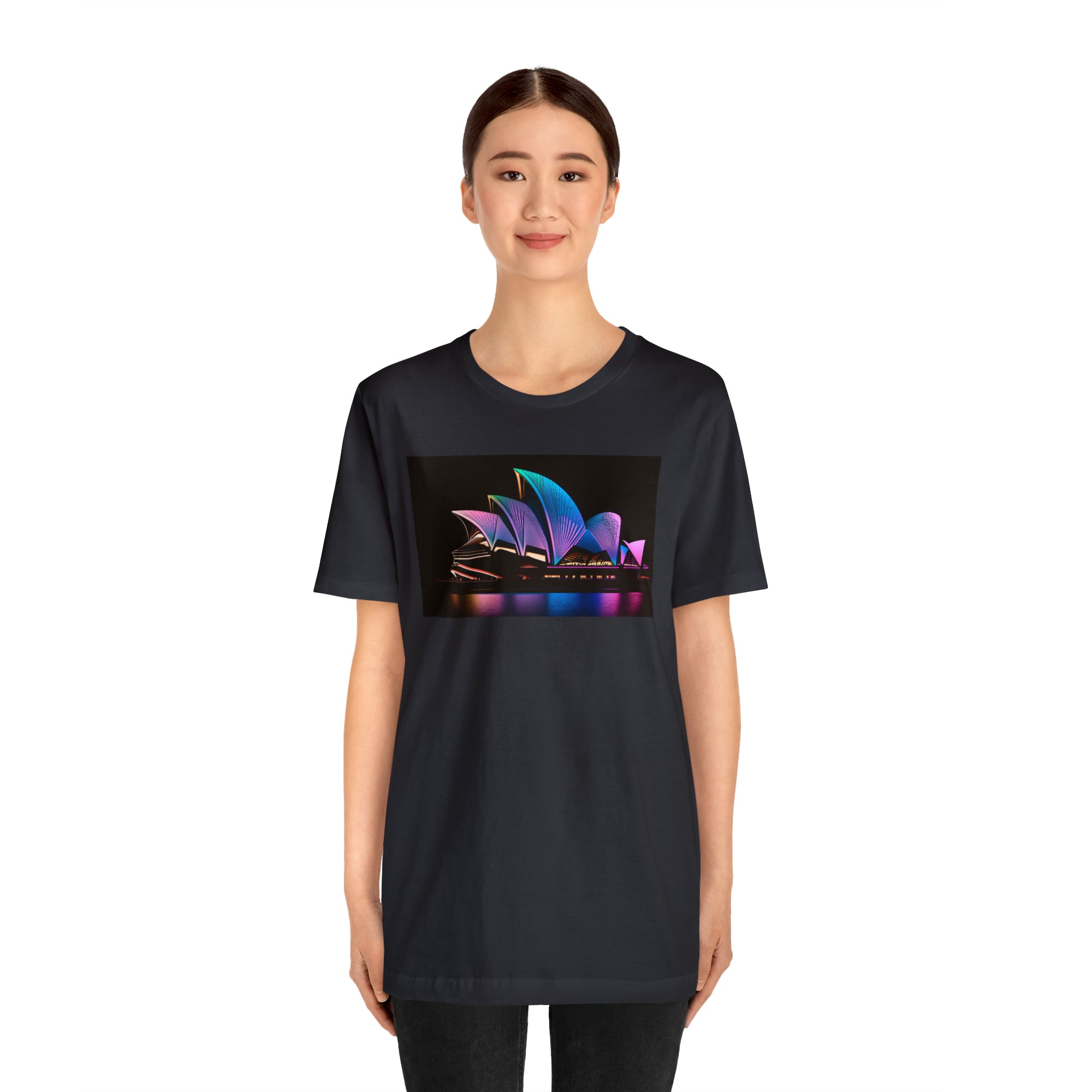 Unisex Jersey Short Sleeve Tee - Sydney Opera House, Australia